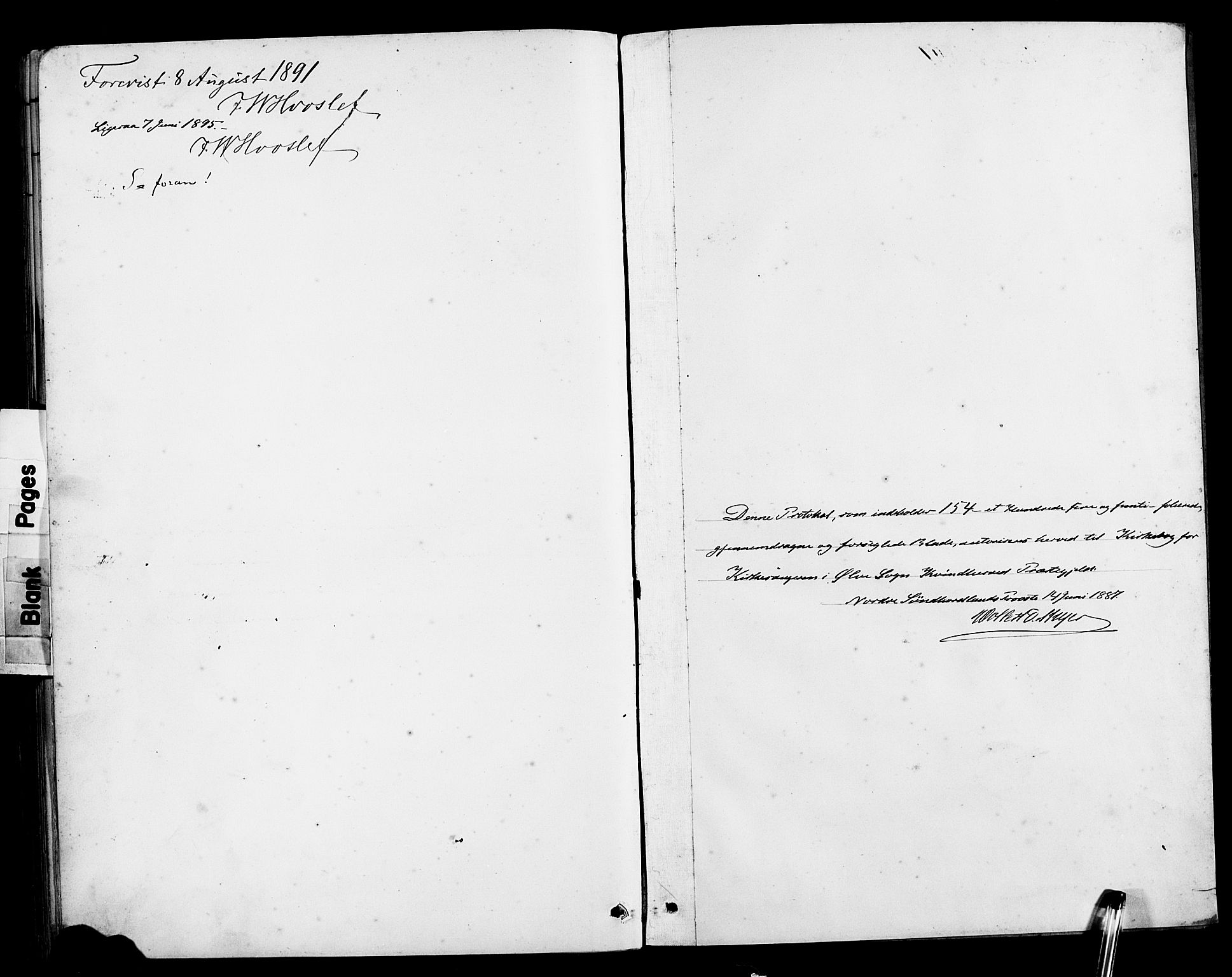 Kvinnherad sokneprestembete, AV/SAB-A-76401/H/Hab: Parish register (copy) no. E 1, 1885-1921