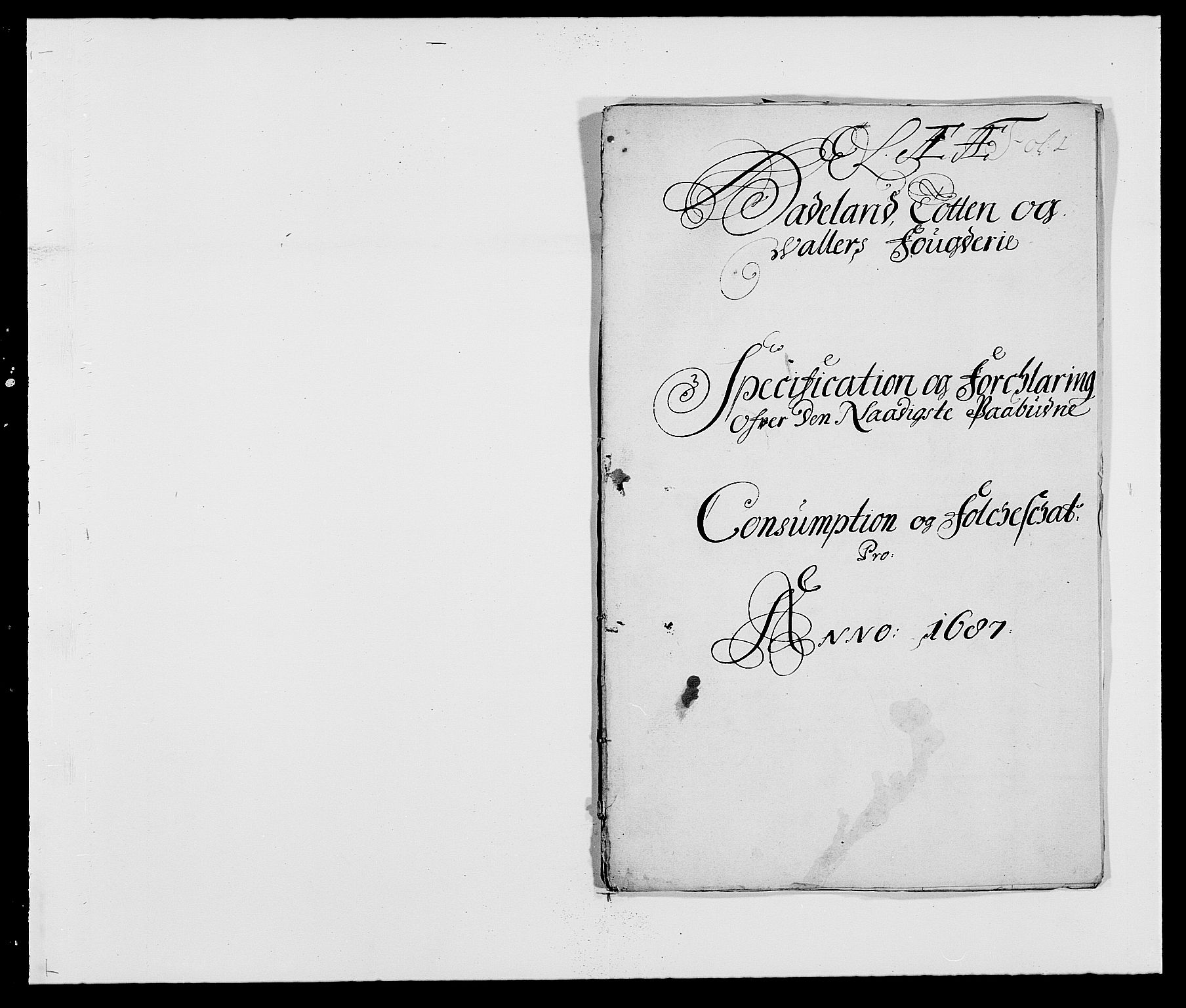 Rentekammeret inntil 1814, Reviderte regnskaper, Fogderegnskap, RA/EA-4092/R18/L1286: Fogderegnskap Hadeland, Toten og Valdres, 1687, p. 199