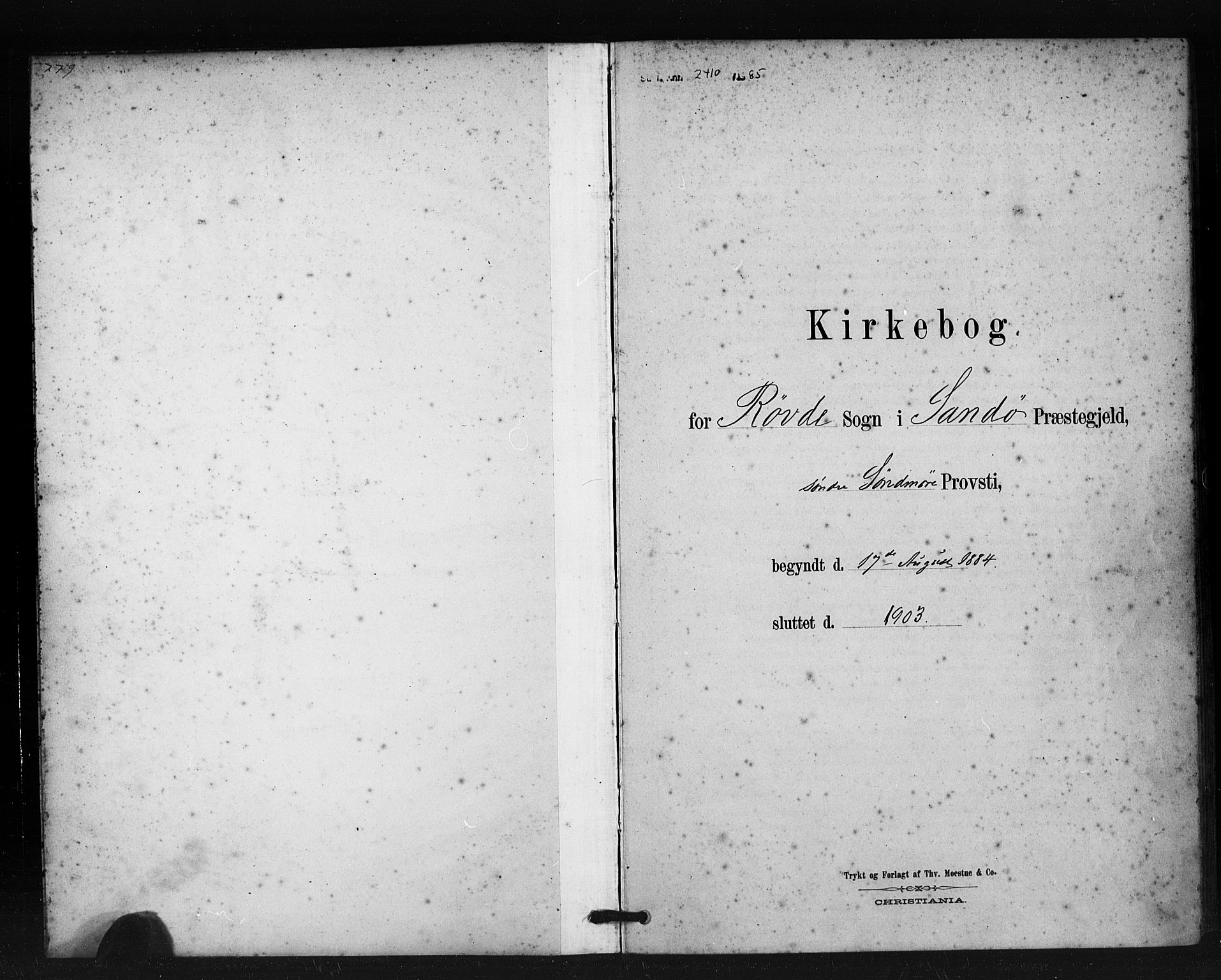 Ministerialprotokoller, klokkerbøker og fødselsregistre - Møre og Romsdal, SAT/A-1454/504/L0056: Parish register (official) no. 504A03, 1884-1904