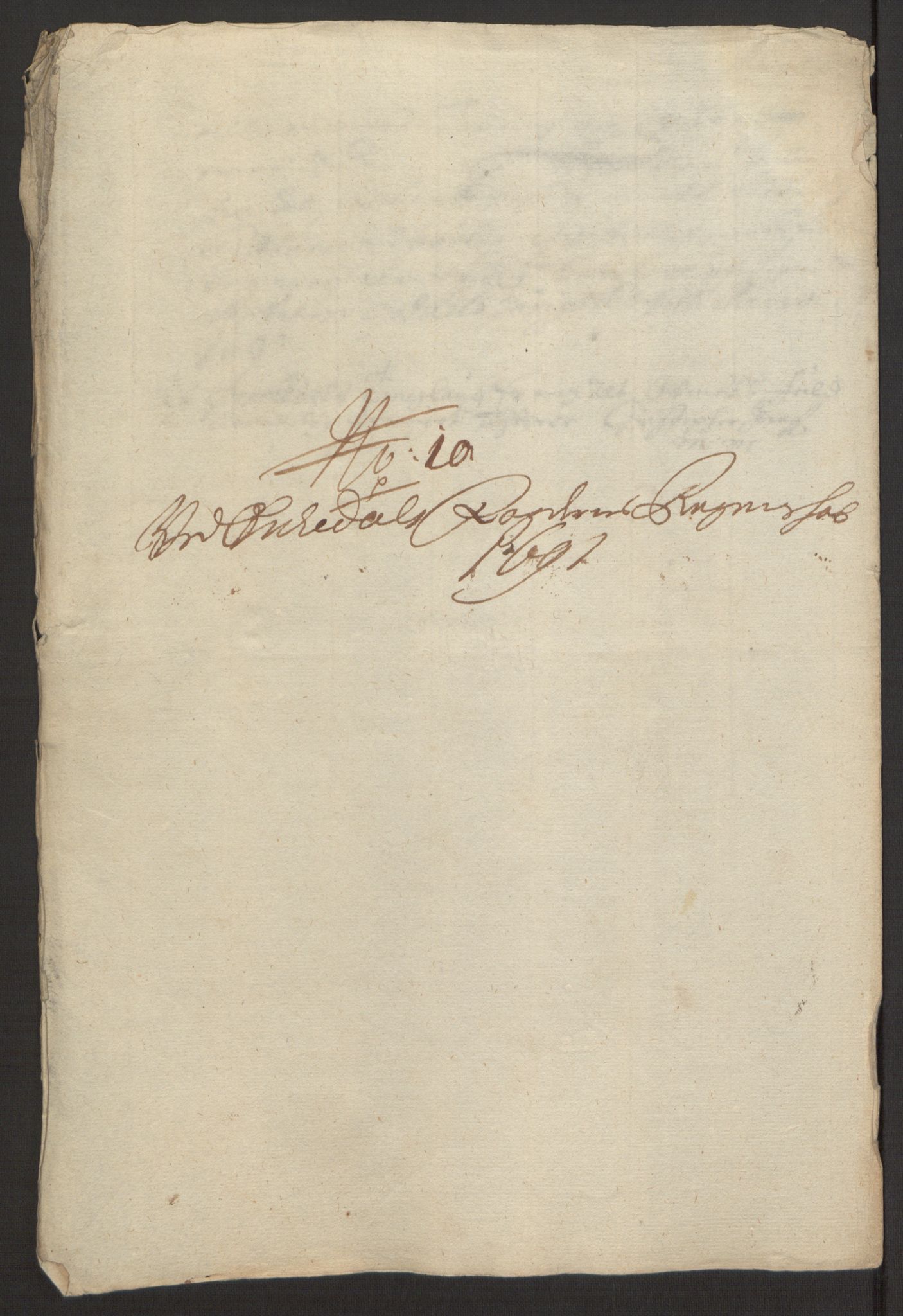 Rentekammeret inntil 1814, Reviderte regnskaper, Fogderegnskap, AV/RA-EA-4092/R58/L3937: Fogderegnskap Orkdal, 1691-1692, p. 163