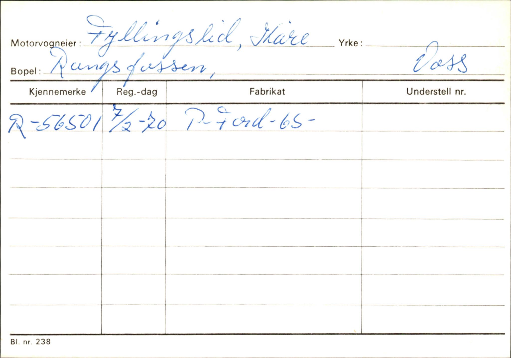 Statens vegvesen, Hordaland vegkontor, AV/SAB-A-5201/2/Ha/L0015: R-eierkort F-G, 1920-1971, p. 99