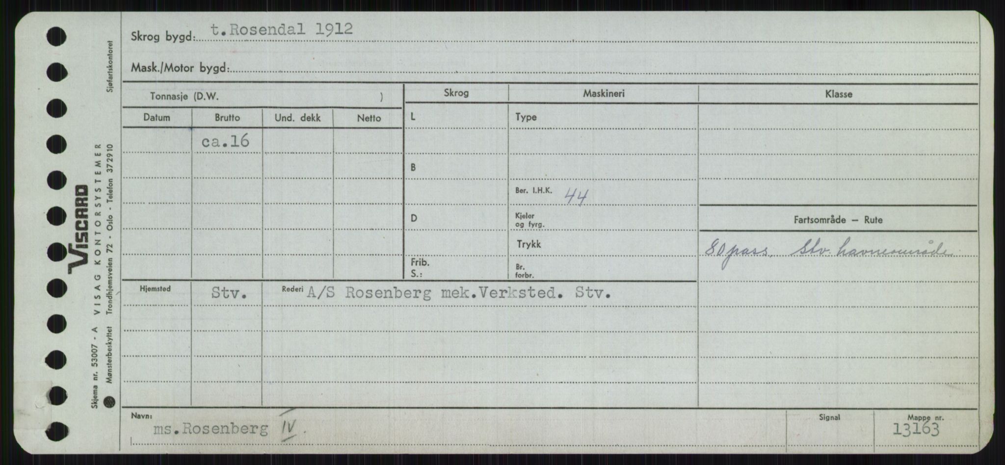 Sjøfartsdirektoratet med forløpere, Skipsmålingen, RA/S-1627/H/Ha/L0004/0002: Fartøy, Mas-R / Fartøy, Odin-R, p. 841