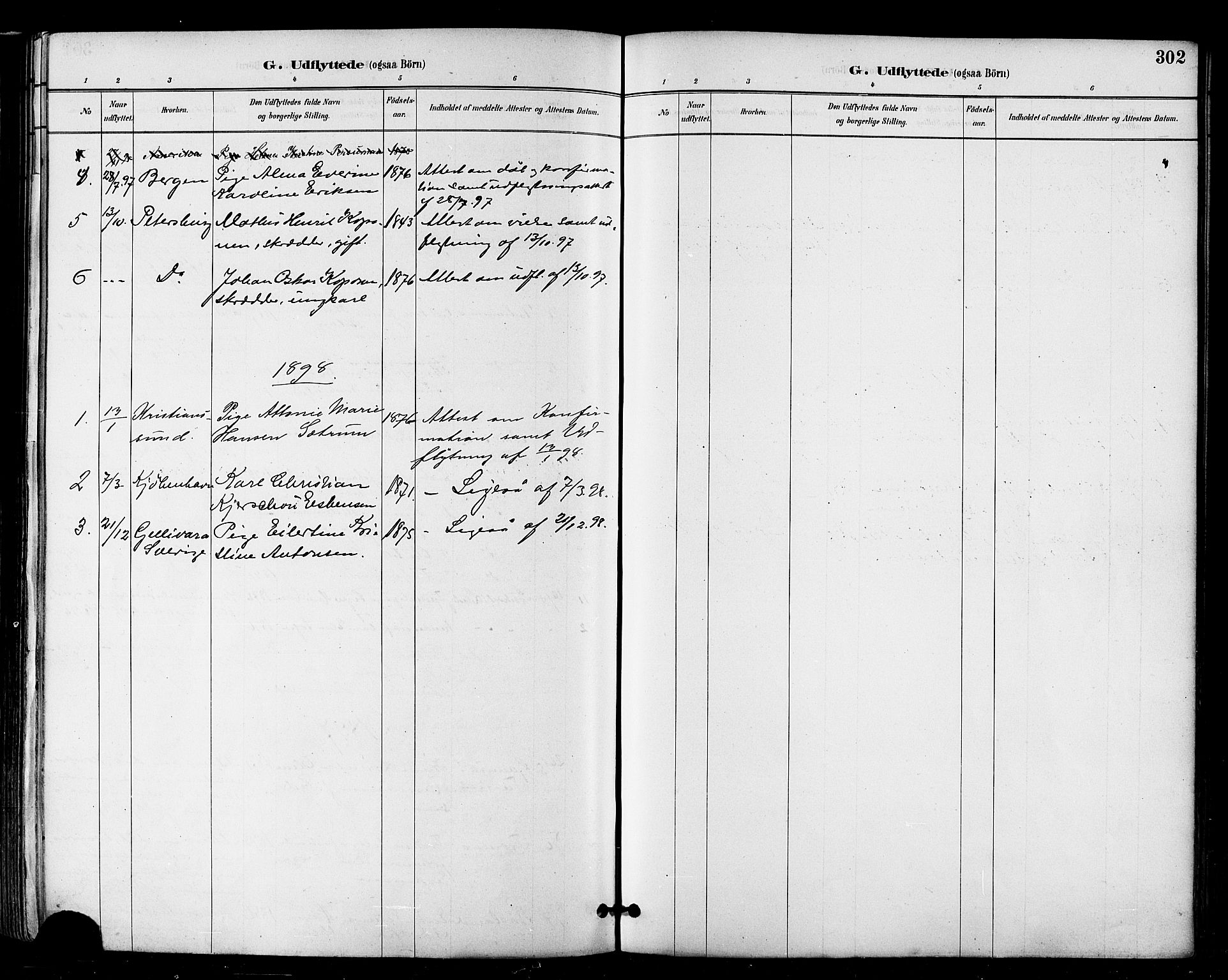 Vardø sokneprestkontor, SATØ/S-1332/H/Ha/L0007kirke: Parish register (official) no. 7, 1886-1897, p. 302