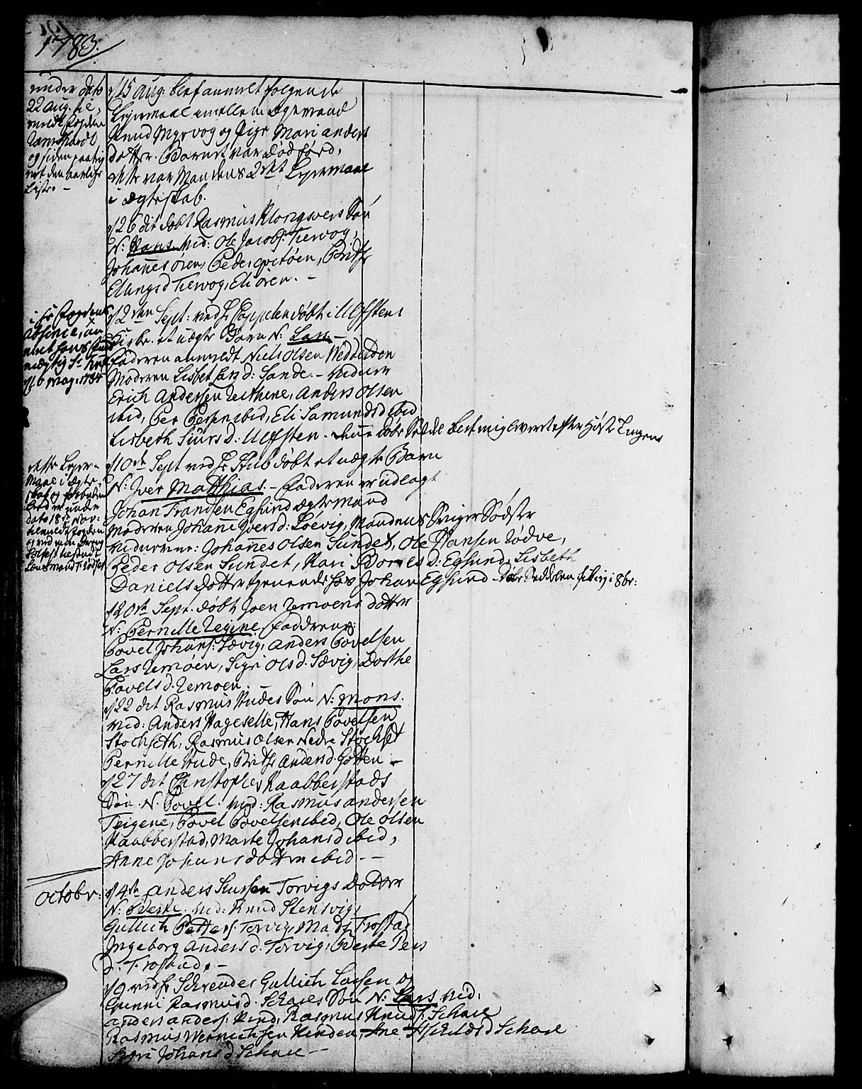 Ministerialprotokoller, klokkerbøker og fødselsregistre - Møre og Romsdal, SAT/A-1454/507/L0067: Parish register (official) no. 507A02, 1767-1788, p. 195
