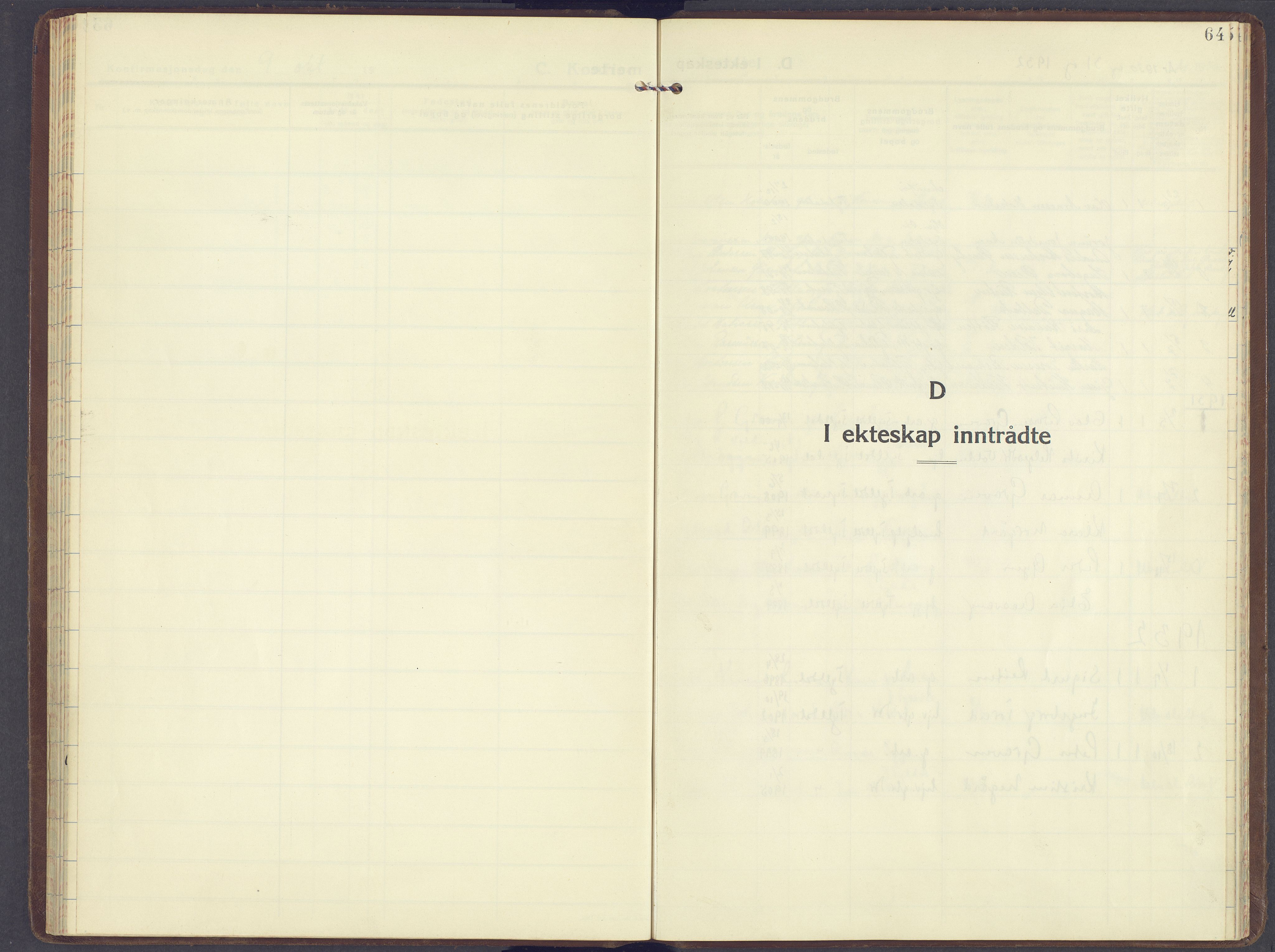 Tynset prestekontor, AV/SAH-PREST-058/H/Ha/Haa/L0029: Parish register (official) no. 29, 1930-1946, p. 64