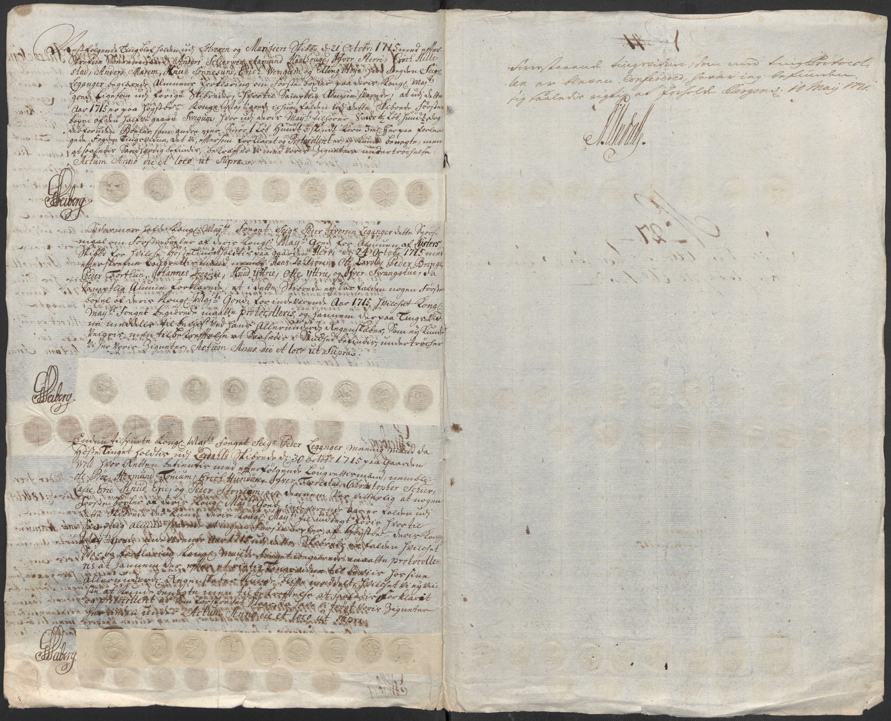 Rentekammeret inntil 1814, Reviderte regnskaper, Fogderegnskap, AV/RA-EA-4092/R52/L3320: Fogderegnskap Sogn, 1715-1716, p. 131