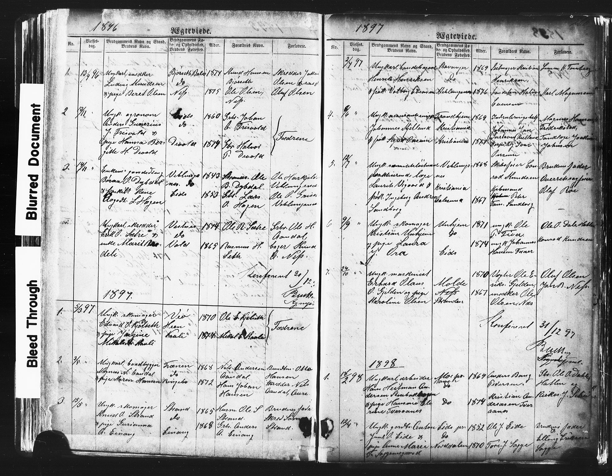 Ministerialprotokoller, klokkerbøker og fødselsregistre - Møre og Romsdal, SAT/A-1454/544/L0580: Parish register (copy) no. 544C02, 1867-1909, p. 206
