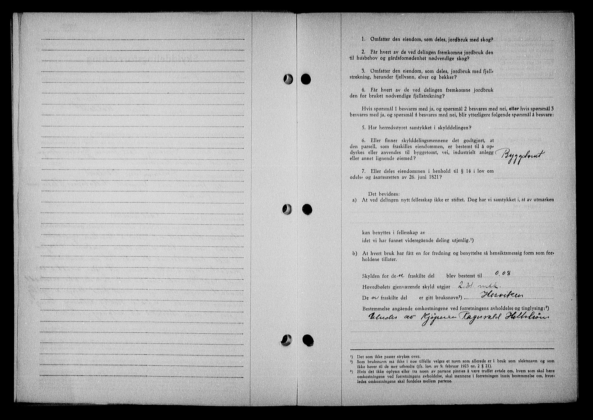 Nedenes sorenskriveri, AV/SAK-1221-0006/G/Gb/Gba/L0050: Mortgage book no. A-IV, 1942-1943, Diary no: : 548/1943