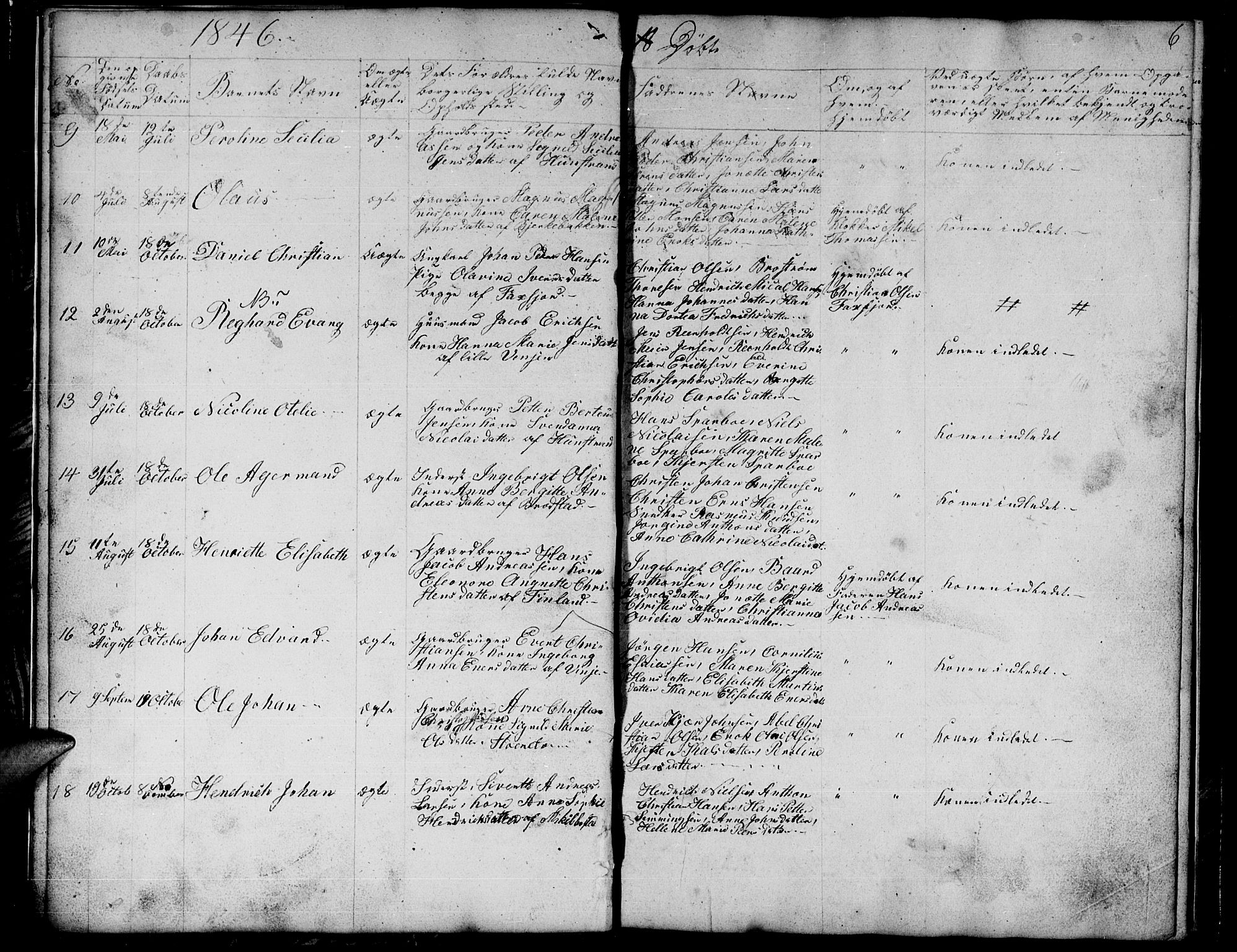 Tranøy sokneprestkontor, SATØ/S-1313/I/Ia/Iab/L0011klokker: Parish register (copy) no. 11, 1845-1859, p. 6