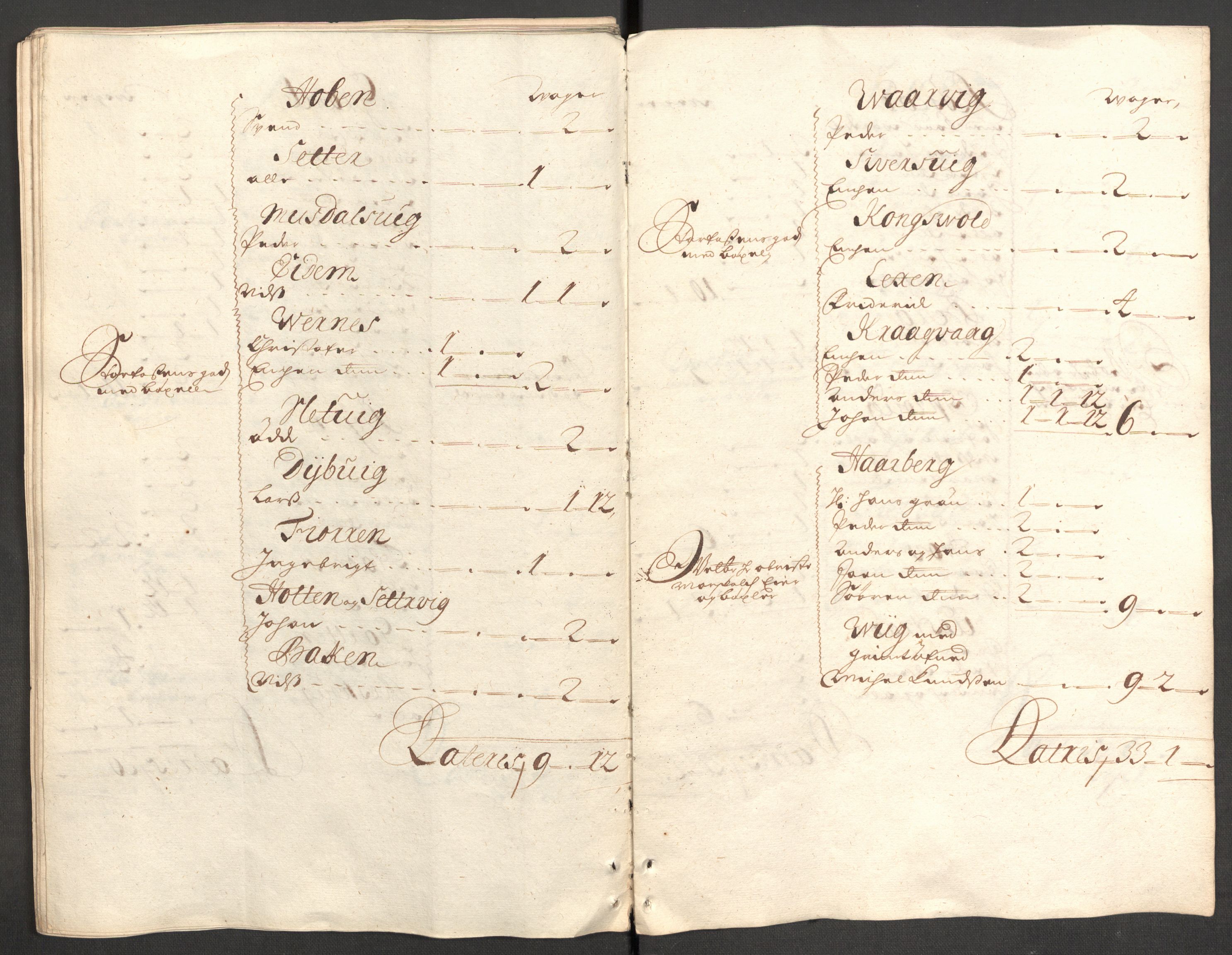 Rentekammeret inntil 1814, Reviderte regnskaper, Fogderegnskap, AV/RA-EA-4092/R57/L3853: Fogderegnskap Fosen, 1698-1699, p. 290