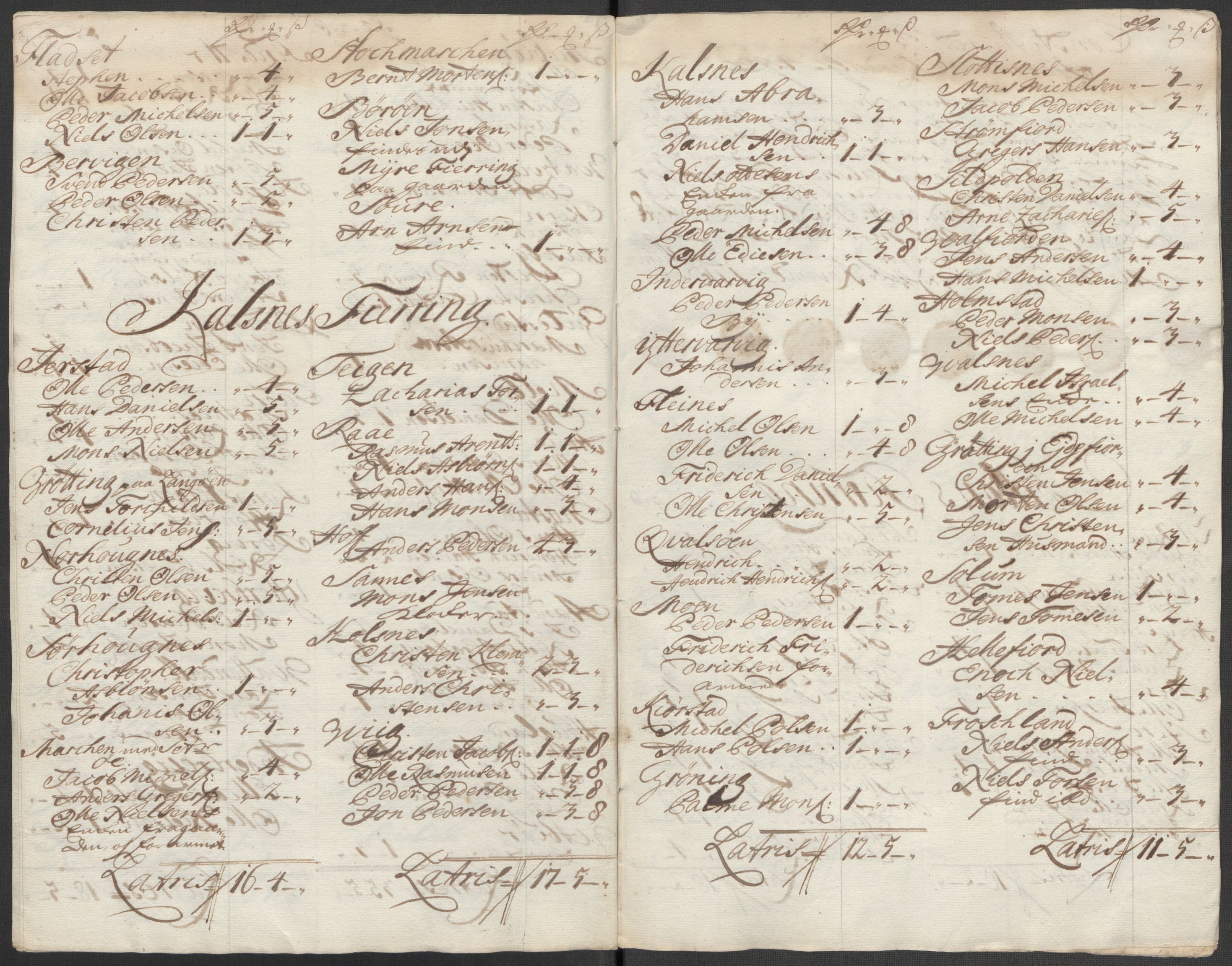 Rentekammeret inntil 1814, Reviderte regnskaper, Fogderegnskap, AV/RA-EA-4092/R67/L4684: Fogderegnskap Vesterålen, Andenes og Lofoten, 1718, p. 164