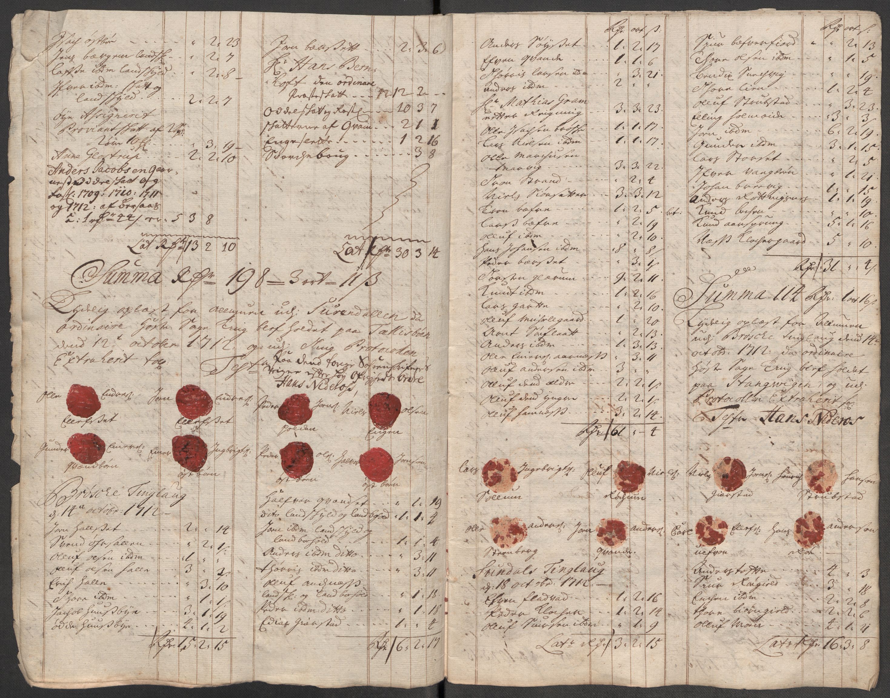 Rentekammeret inntil 1814, Reviderte regnskaper, Fogderegnskap, RA/EA-4092/R56/L3746: Fogderegnskap Nordmøre, 1712, p. 251