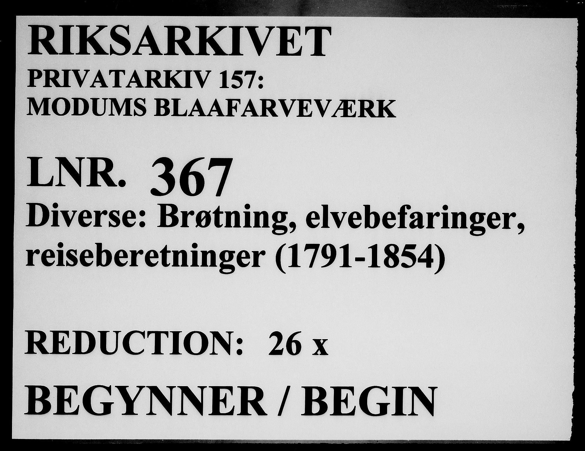 Modums Blaafarveværk, RA/PA-0157/G/Ge/L0367/0001: -- / Vedk. Warhuus Sundsted.  Div. hjemmelsdokumenter.  Papirer vedk. toll og regulativ., 1791-1854, p. 1