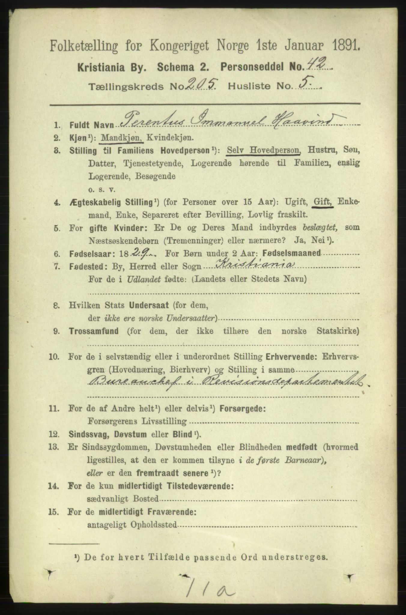 RA, 1891 census for 0301 Kristiania, 1891, p. 123478