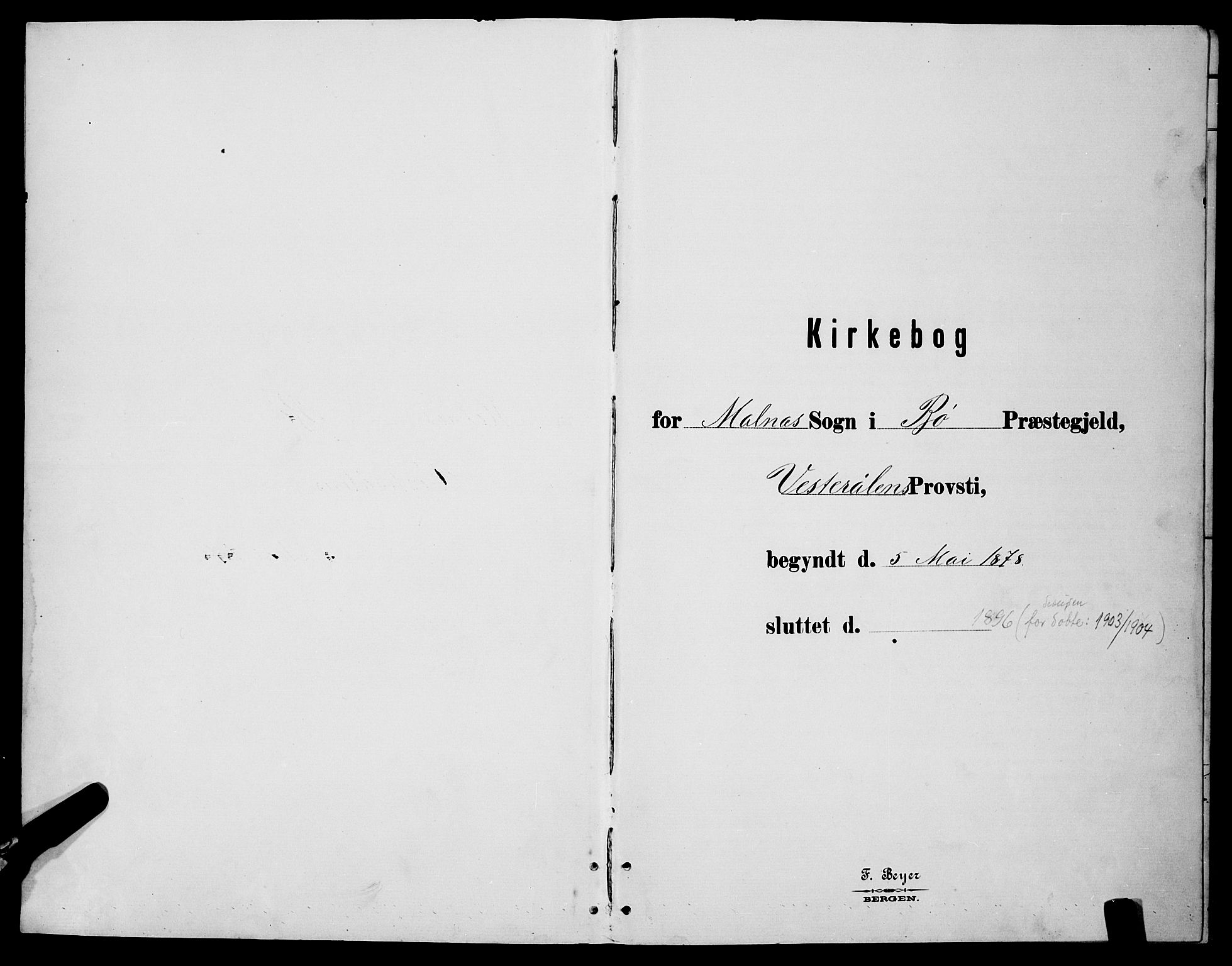 Ministerialprotokoller, klokkerbøker og fødselsregistre - Nordland, SAT/A-1459/892/L1325: Parish register (copy) no. 892C02, 1878-1896