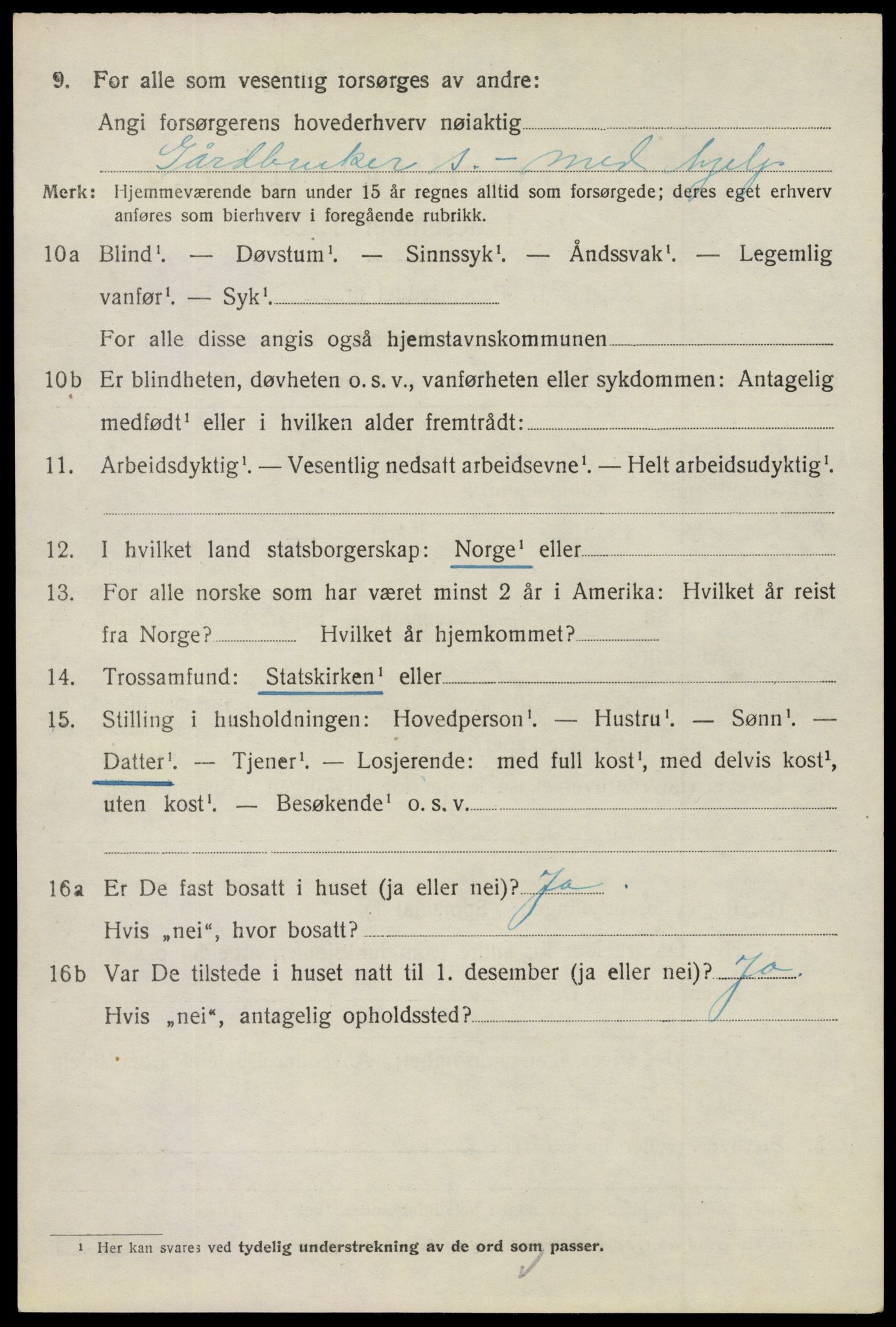 SAO, 1920 census for Tune, 1920, p. 5681