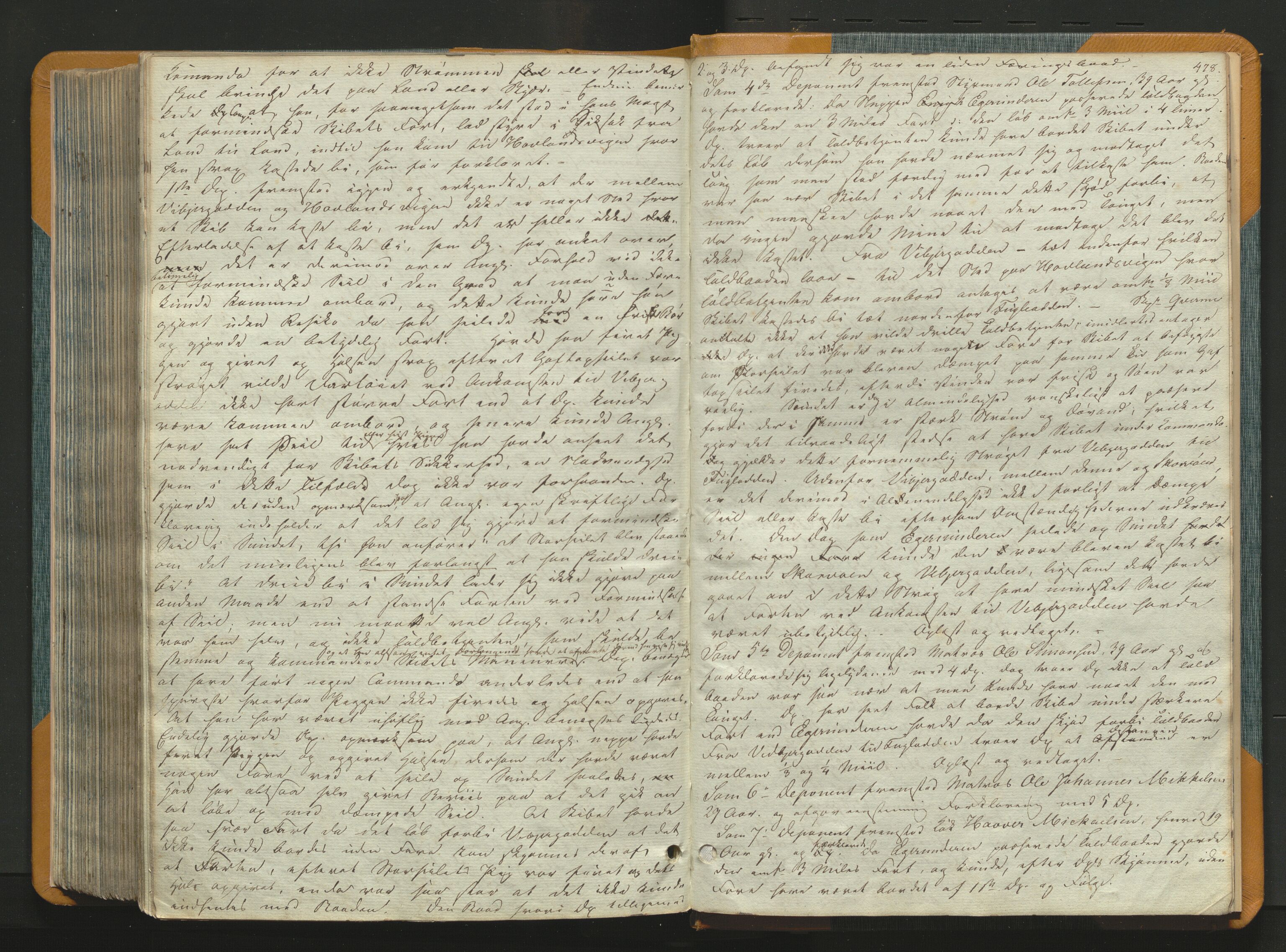 Jæren og Dalane sorenskriveri, AV/SAST-A-100306/3/30/30BAA/L0003: Tingbok for Dalane, 1837-1843, p. 477b-478a