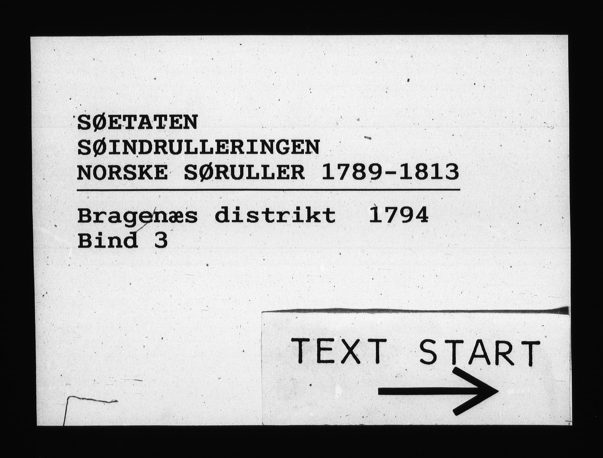 Sjøetaten, AV/RA-EA-3110/F/L0114: Bragernes distrikt, bind 3, 1794
