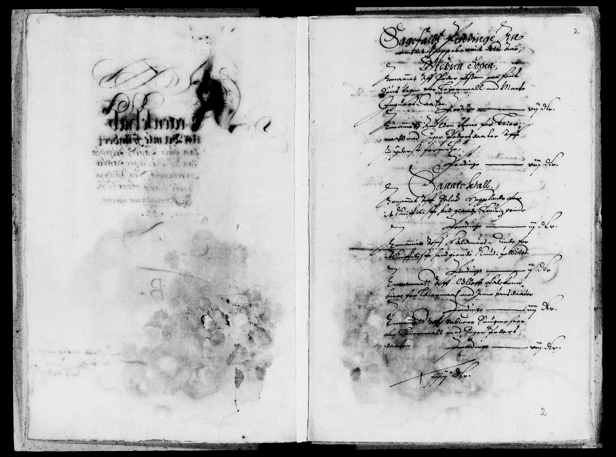 Rentekammeret inntil 1814, Reviderte regnskaper, Lensregnskaper, AV/RA-EA-5023/R/Rb/Rbp/L0016: Bratsberg len, 1632-1634