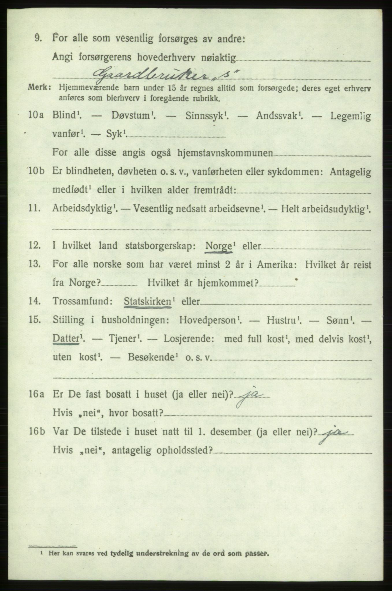 SAB, 1920 census for Vikebygd, 1920, p. 2656