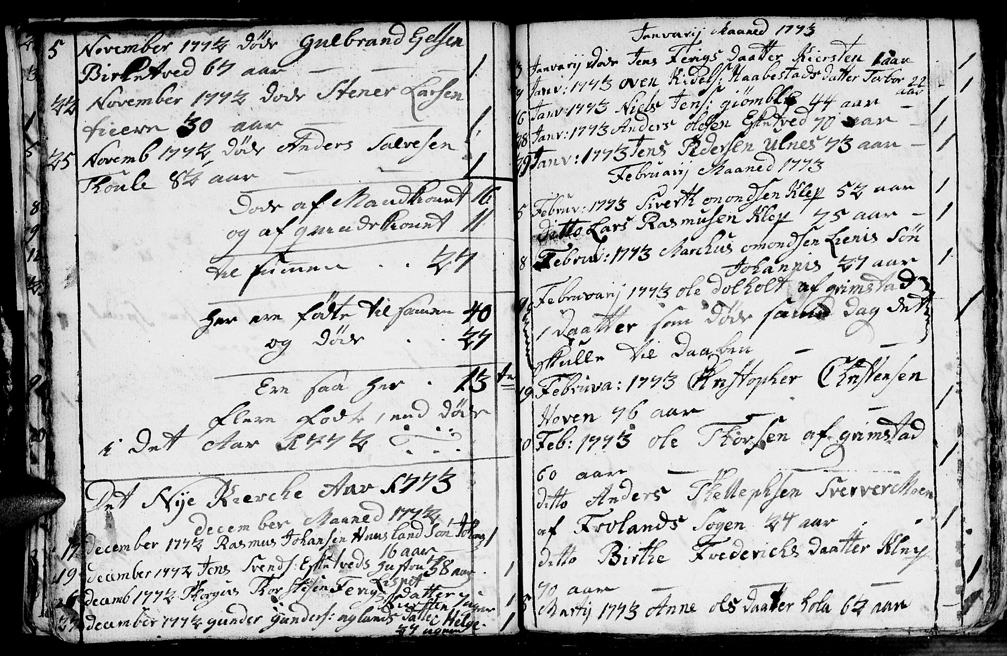 Fjære sokneprestkontor, SAK/1111-0011/F/Fb/L0004: Parish register (copy) no. B 4, 1766-1785, p. 12