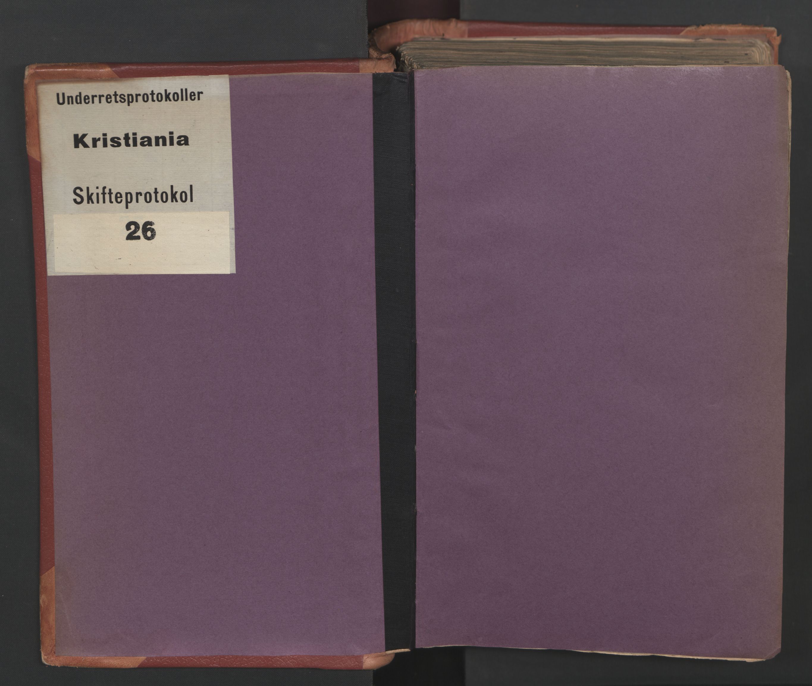 Oslo skifterett, SAO/A-10383/H/Hb/Hba/L0003: Skifteregistreringsprotokoll, 1825-1833