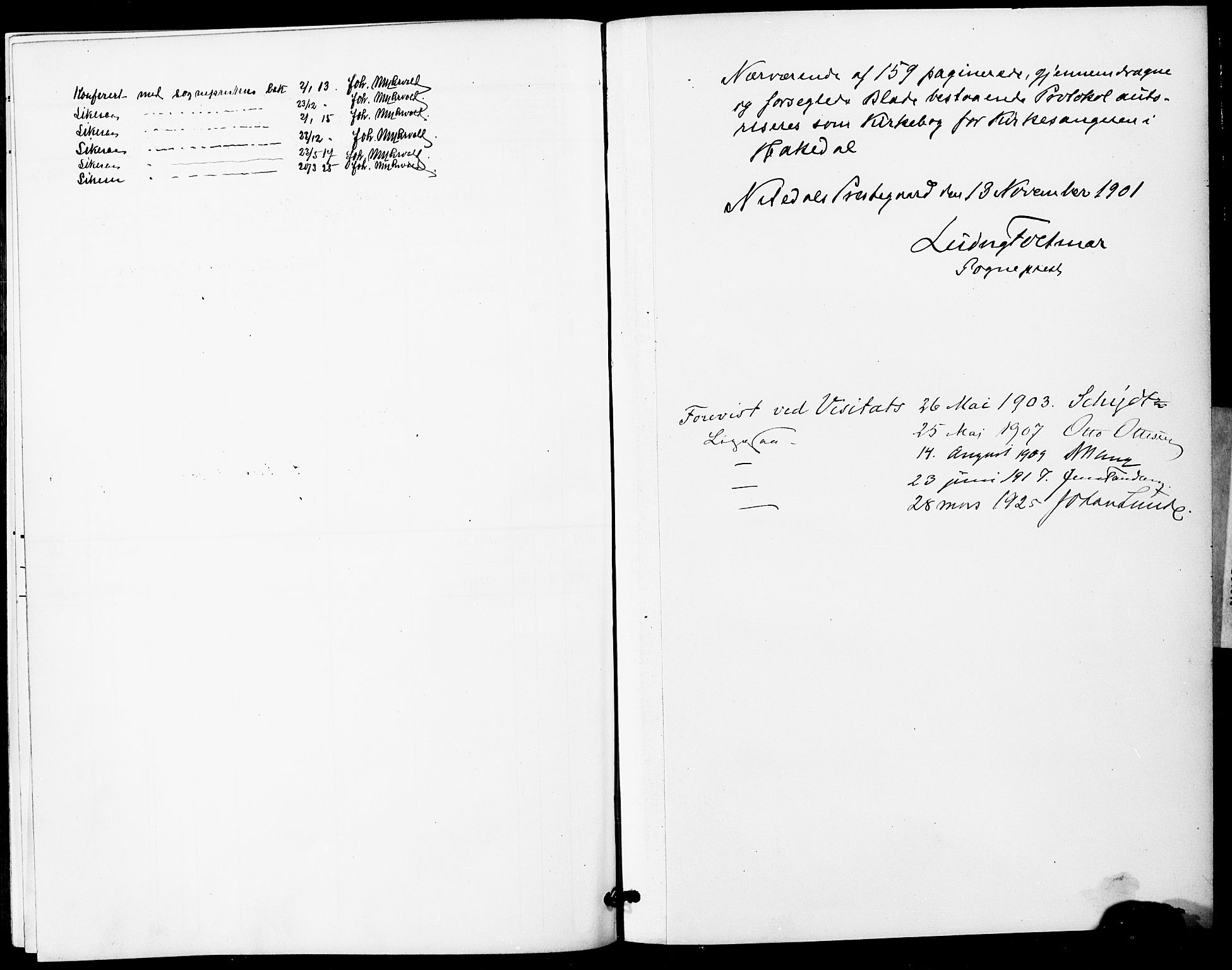 Nittedal prestekontor Kirkebøker, SAO/A-10365a/G/Gb/L0003: Parish register (copy) no. II 3, 1902-1924