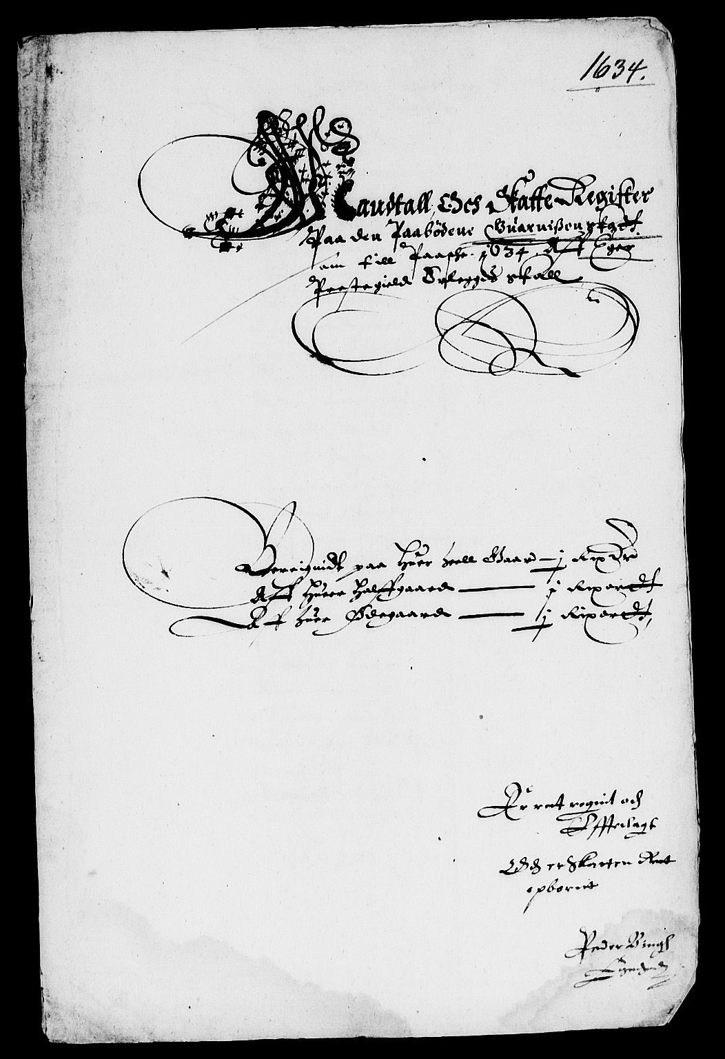 Rentekammeret inntil 1814, Reviderte regnskaper, Lensregnskaper, AV/RA-EA-5023/R/Rb/Rbl/L0005: Brunla len med Eiker len 1626-37, 1632-1635