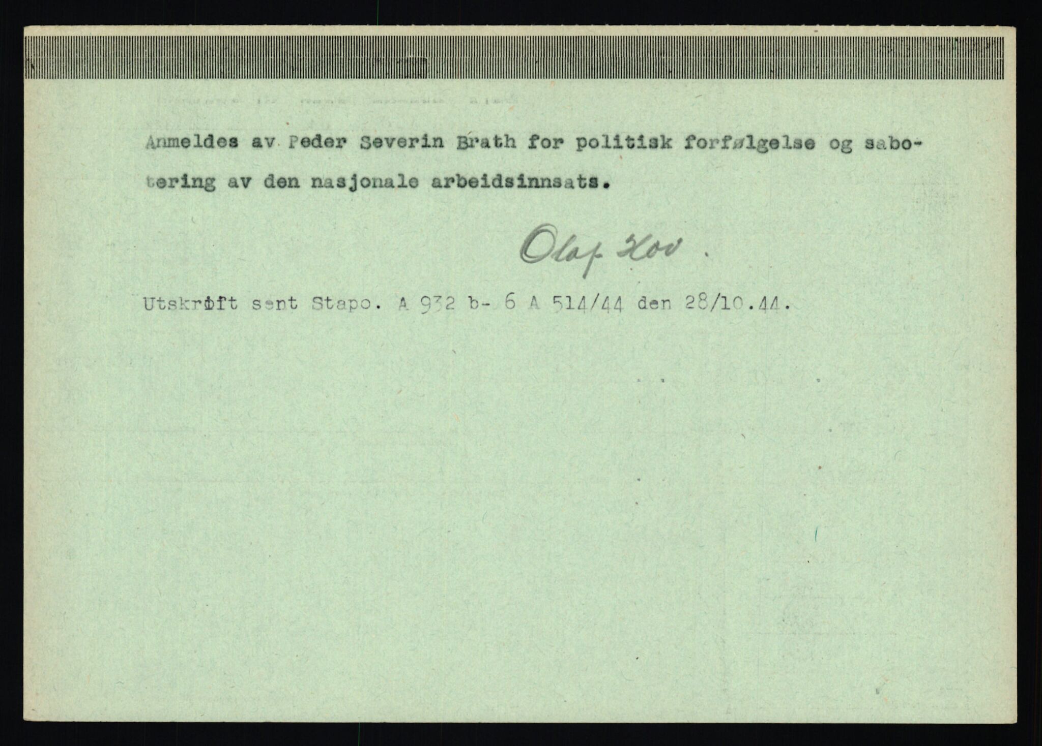 Statspolitiet - Hovedkontoret / Osloavdelingen, AV/RA-S-1329/C/Ca/L0004: Eid - funn av gjenstander	, 1943-1945, p. 4843