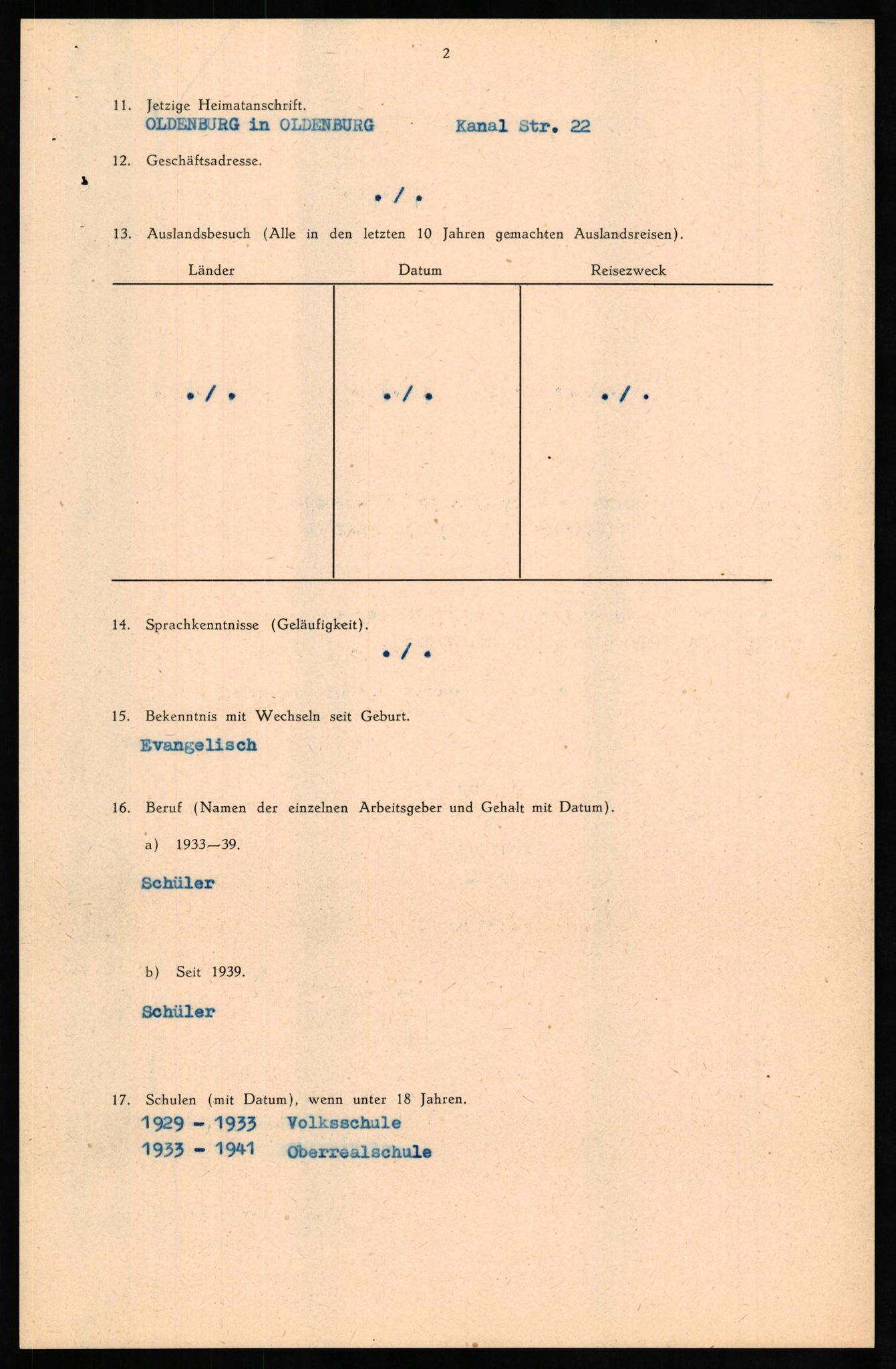 Forsvaret, Forsvarets overkommando II, AV/RA-RAFA-3915/D/Db/L0016: CI Questionaires. Tyske okkupasjonsstyrker i Norge. Tyskere., 1945-1946, p. 827