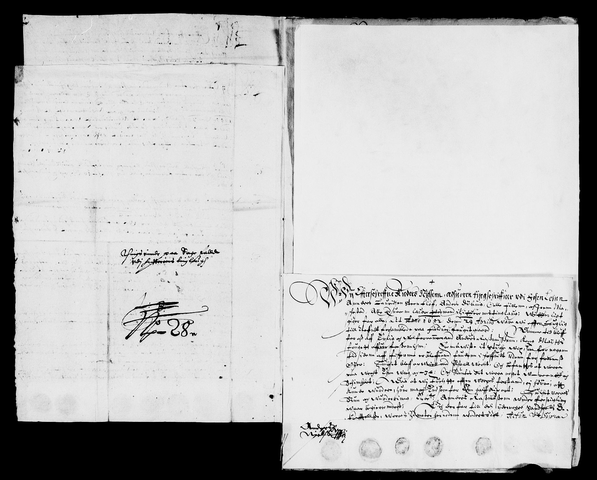 Rentekammeret inntil 1814, Reviderte regnskaper, Lensregnskaper, AV/RA-EA-5023/R/Rb/Rbw/L0115: Trondheim len, 1647-1655