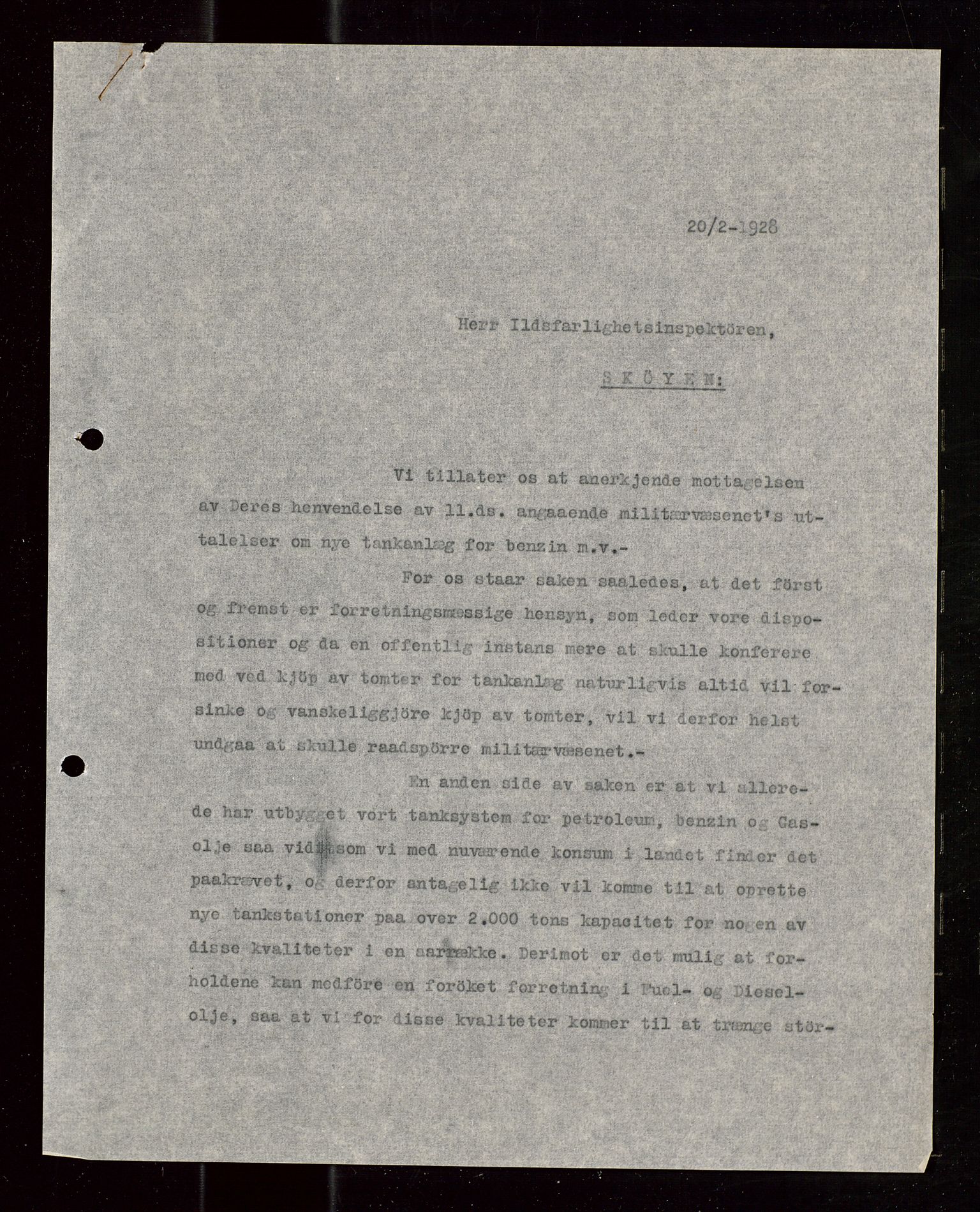 Pa 1521 - A/S Norske Shell, AV/SAST-A-101915/E/Ea/Eaa/L0015: Sjefskorrespondanse, 1928-1929, p. 432