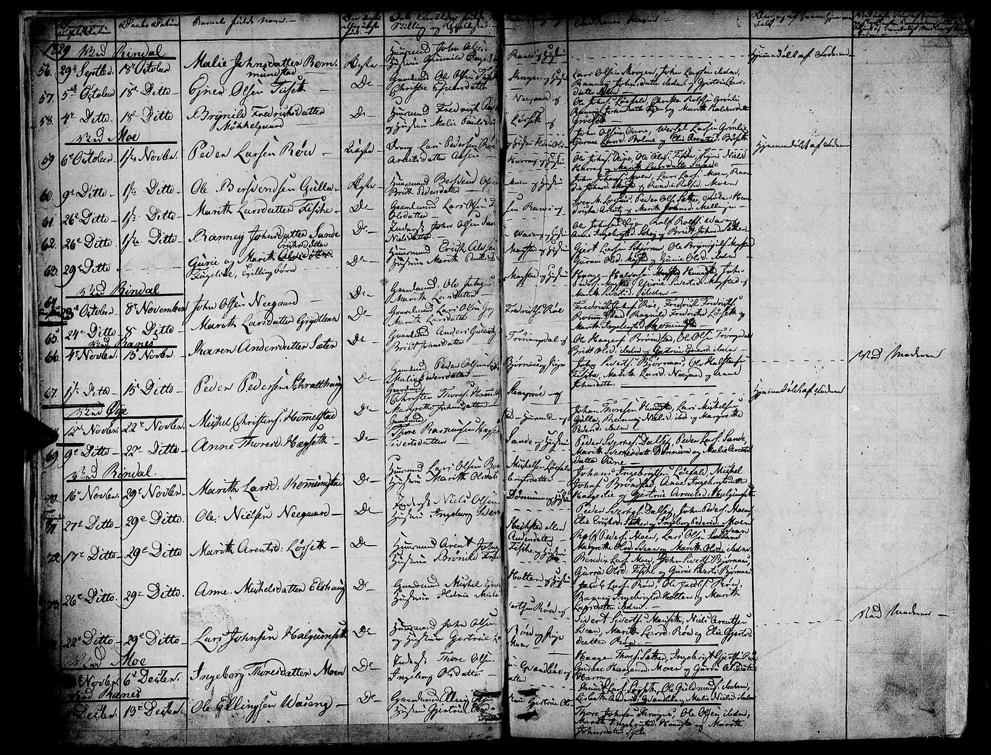 Ministerialprotokoller, klokkerbøker og fødselsregistre - Møre og Romsdal, AV/SAT-A-1454/595/L1042: Parish register (official) no. 595A04, 1829-1843, p. 7