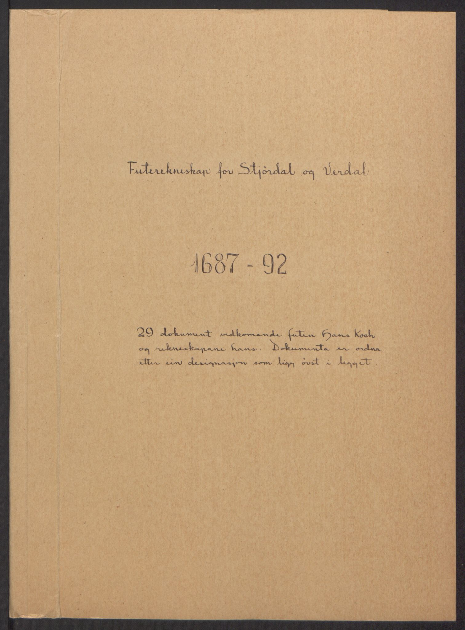 Rentekammeret inntil 1814, Reviderte regnskaper, Fogderegnskap, RA/EA-4092/R62/L4185: Fogderegnskap Stjørdal og Verdal, 1692, p. 341