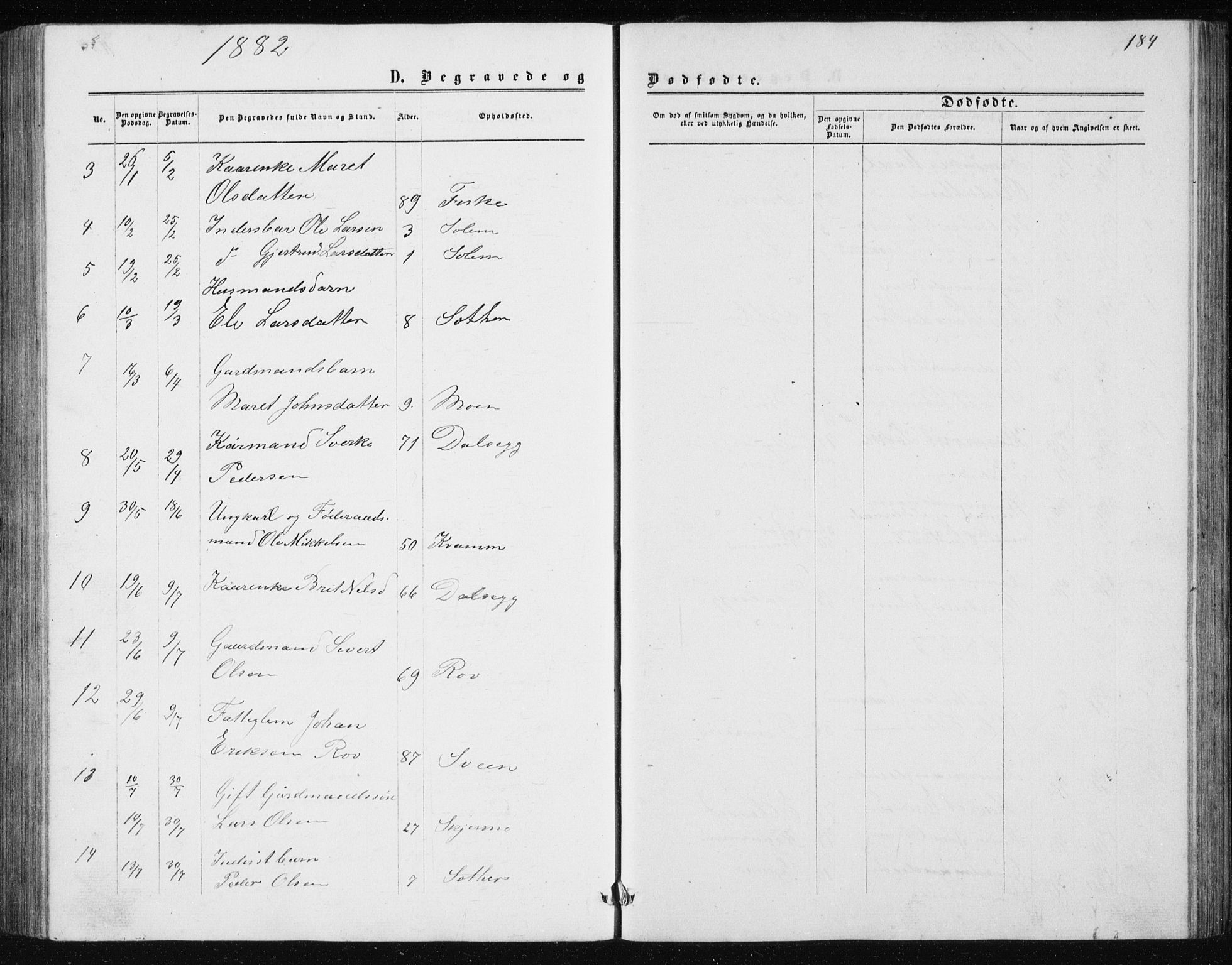 Ministerialprotokoller, klokkerbøker og fødselsregistre - Møre og Romsdal, AV/SAT-A-1454/597/L1064: Parish register (copy) no. 597C01, 1866-1898, p. 184