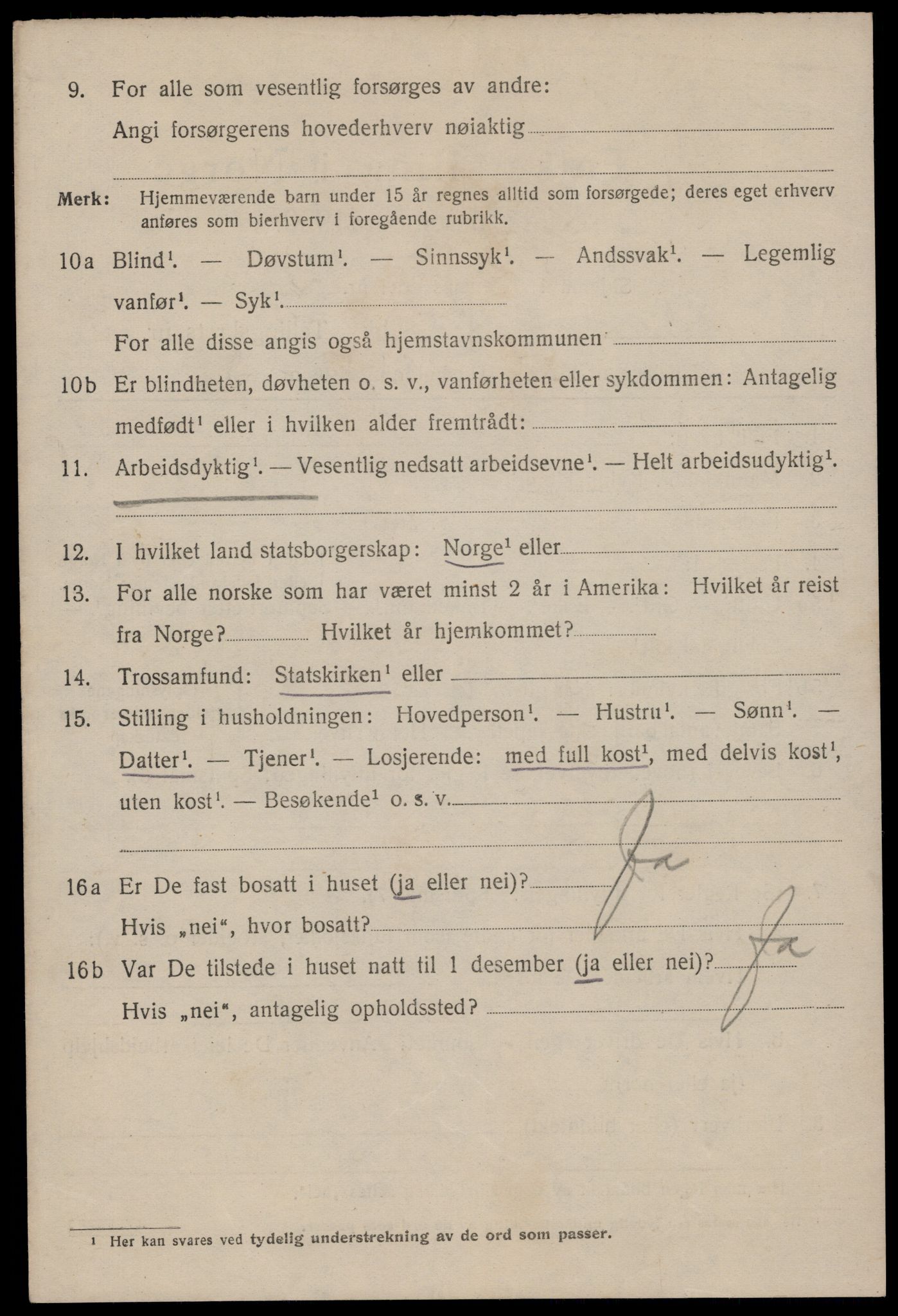 SAST, 1920 census for Egersund town, 1920, p. 6331