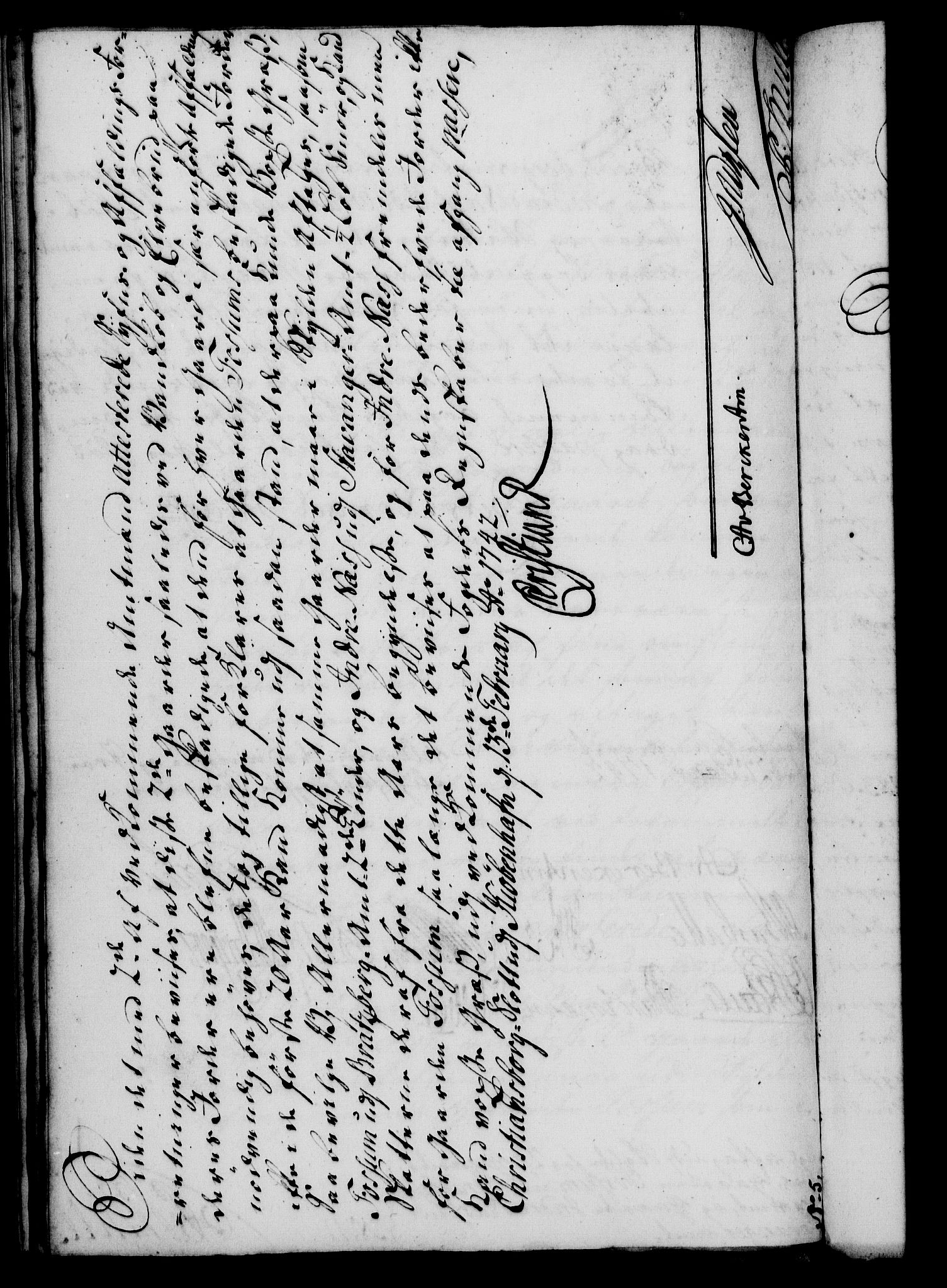 Rentekammeret, Kammerkanselliet, RA/EA-3111/G/Gf/Gfa/L0025: Norsk relasjons- og resolusjonsprotokoll (merket RK 52.25), 1742, p. 139
