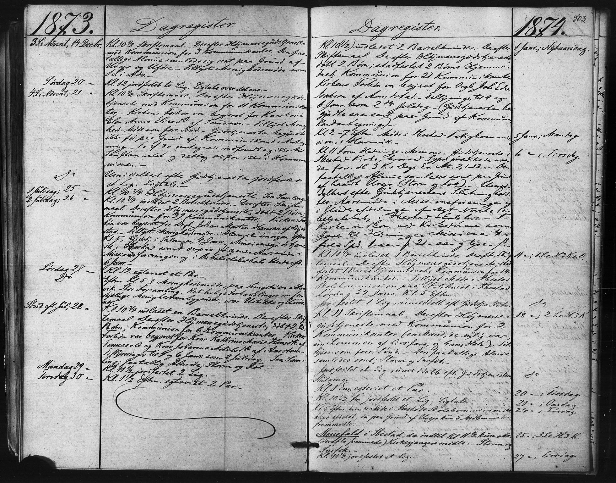 Ibestad sokneprestembete, SATØ/S-0077/H/Ha/Haa/L0010kirke: Parish register (official) no. 10, 1869-1879, p. 503