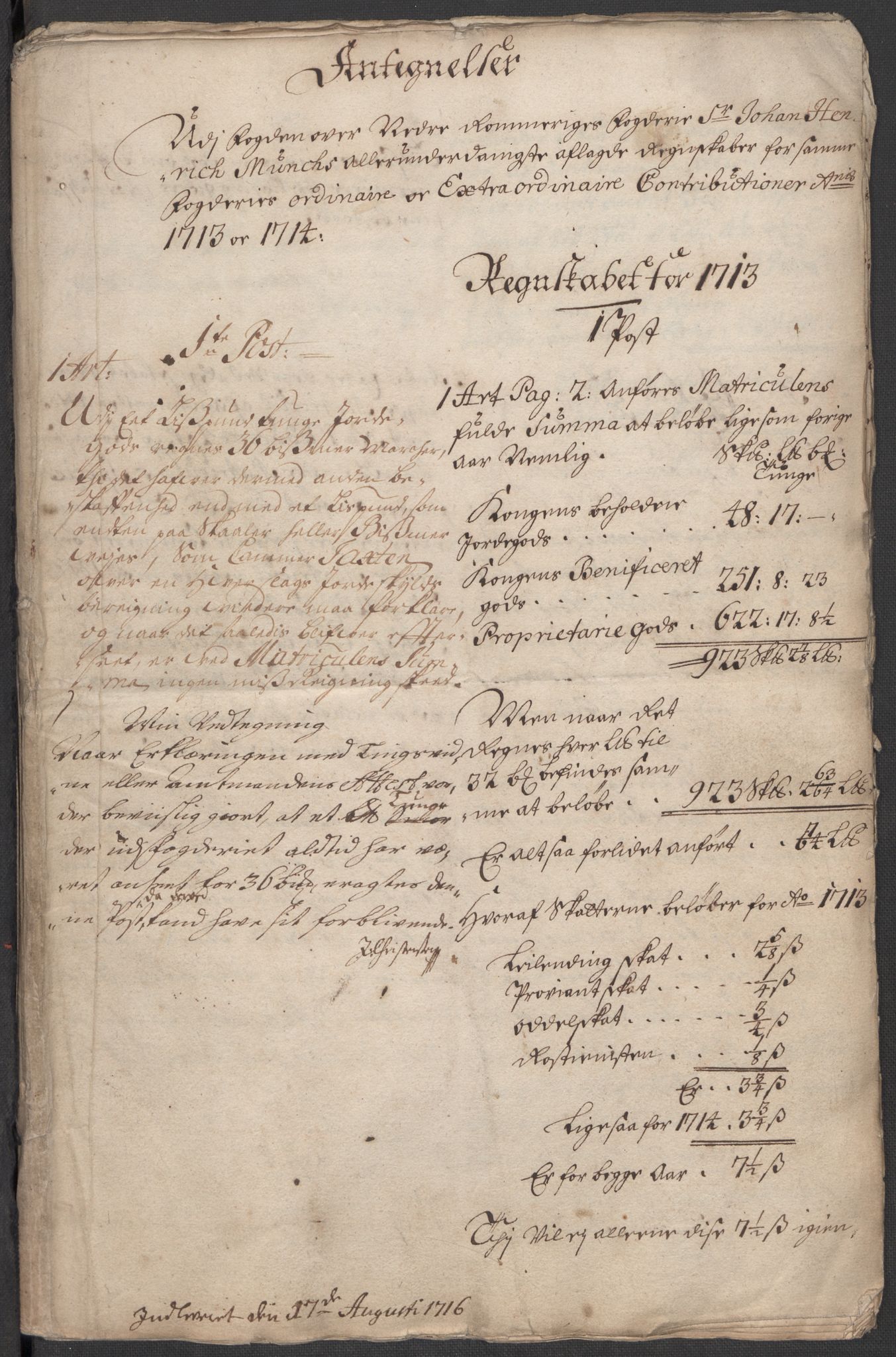 Rentekammeret inntil 1814, Reviderte regnskaper, Fogderegnskap, RA/EA-4092/R11/L0596: Fogderegnskap Nedre Romerike, 1714, p. 208