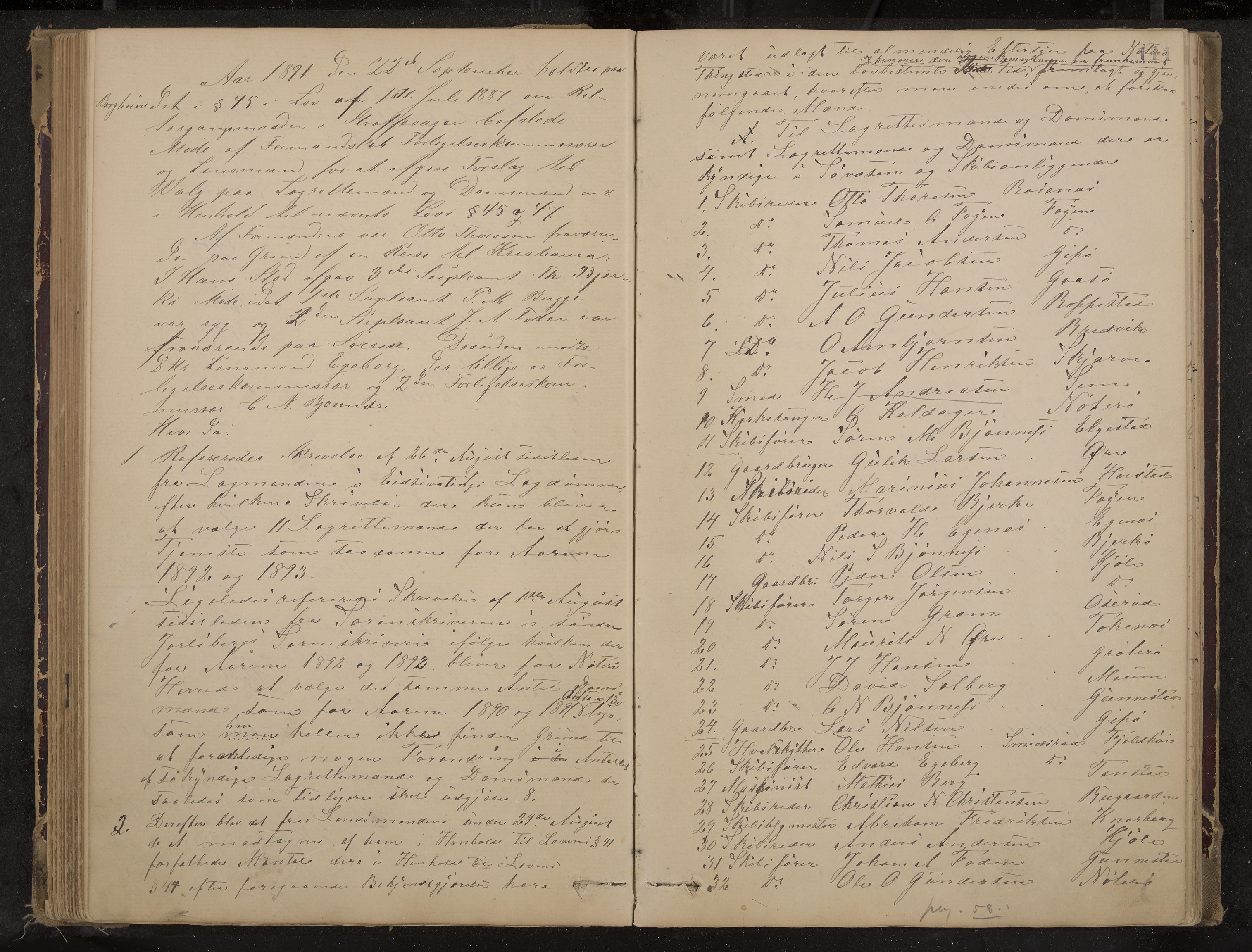 Nøtterøy formannskap og sentraladministrasjon, IKAK/0722021-1/A/Aa/L0004: Møtebok, 1887-1896, p. 111