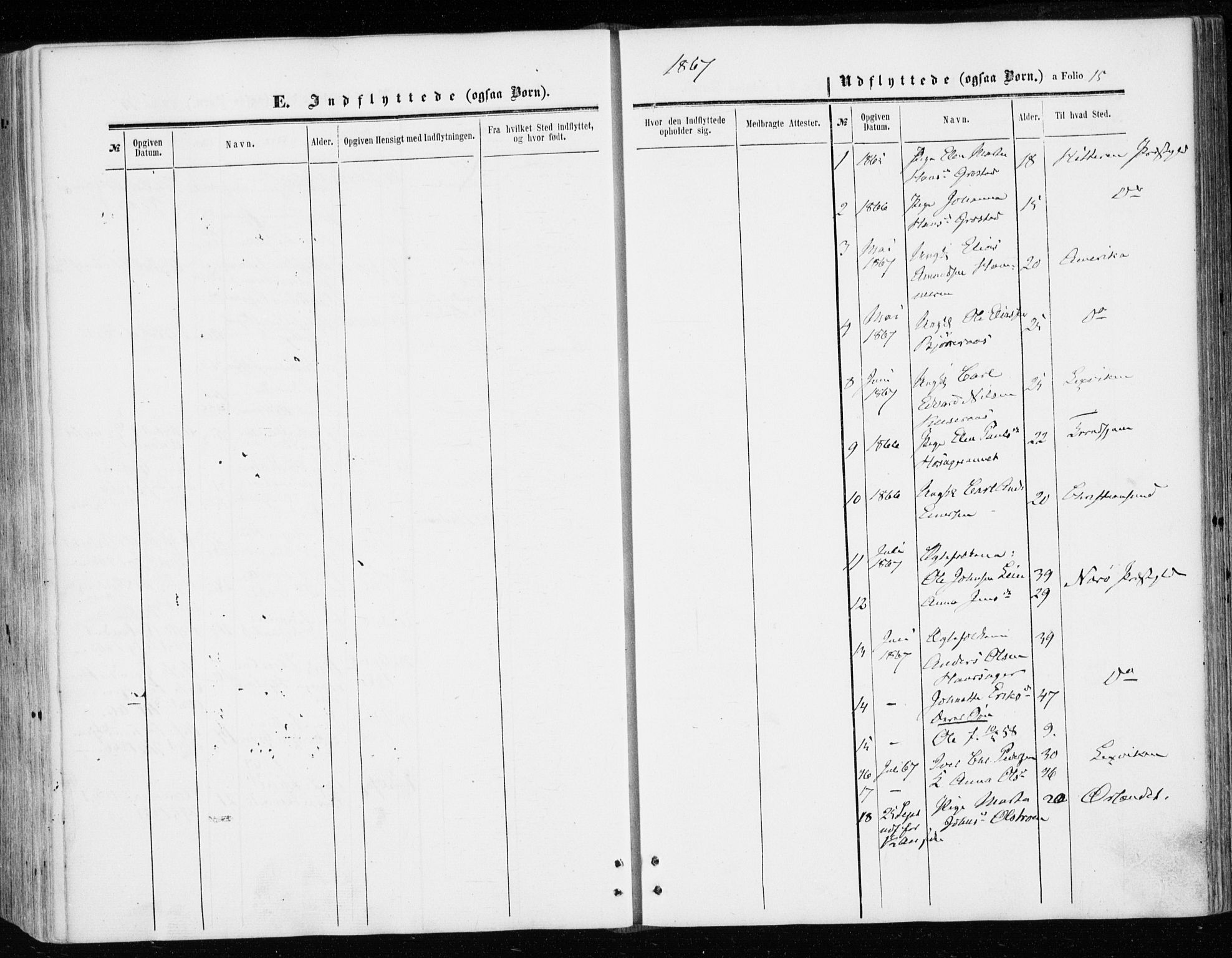 Ministerialprotokoller, klokkerbøker og fødselsregistre - Sør-Trøndelag, SAT/A-1456/646/L0612: Parish register (official) no. 646A10, 1858-1869, p. 15