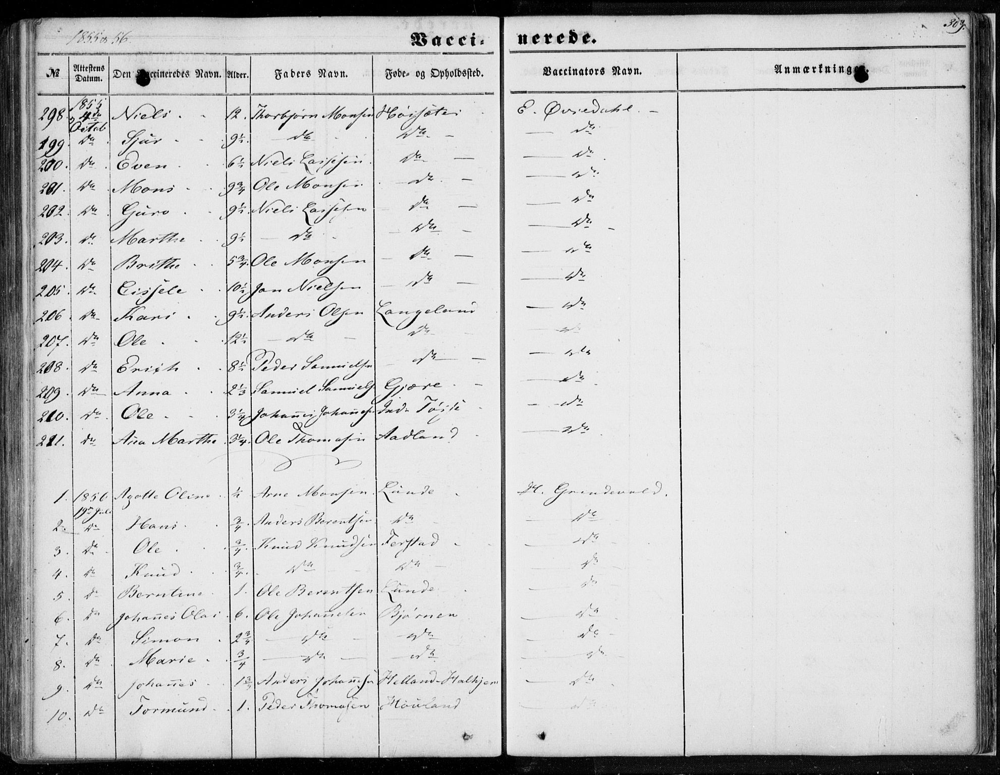 Os sokneprestembete, SAB/A-99929: Parish register (official) no. A 16, 1851-1859, p. 389