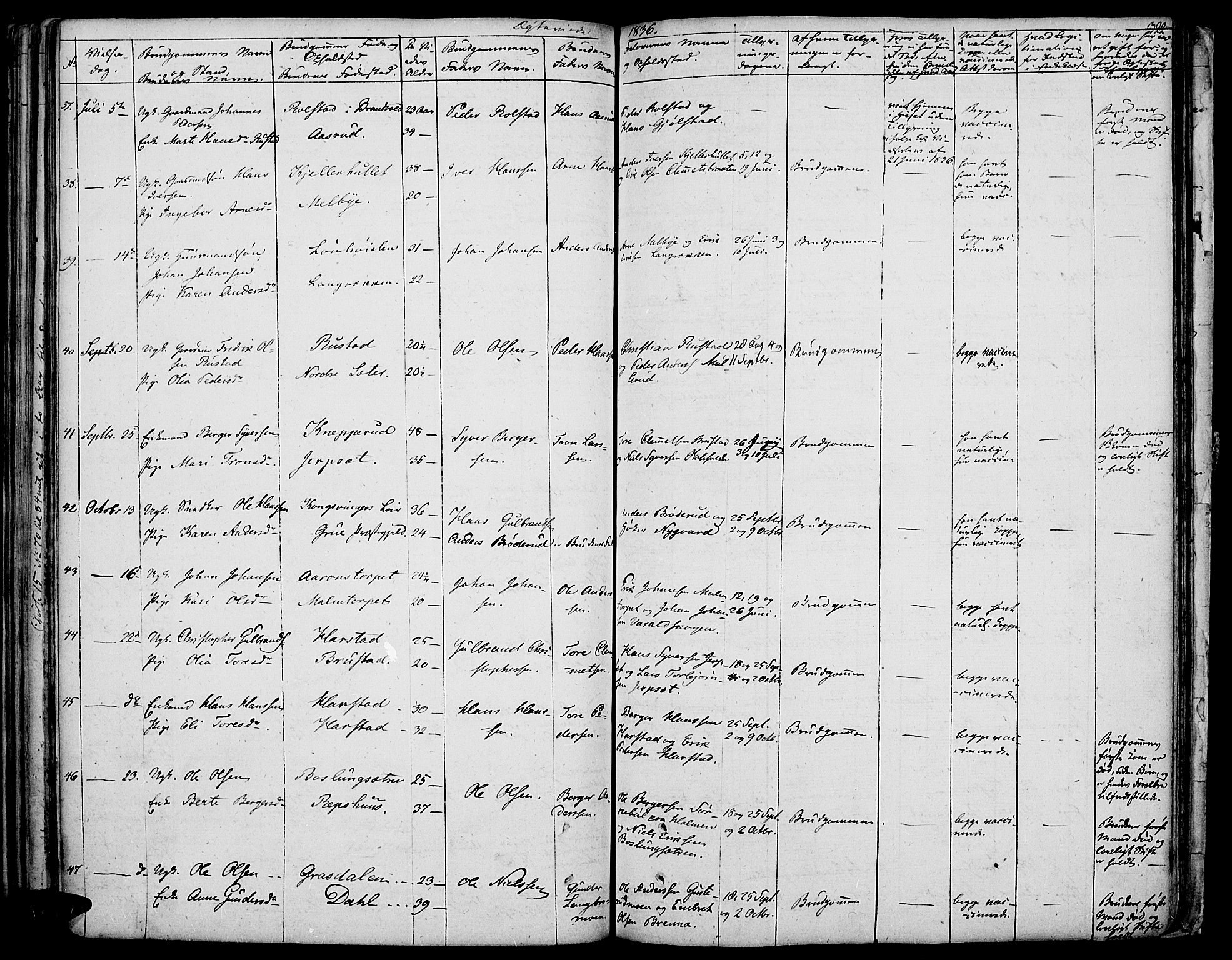 Vinger prestekontor, AV/SAH-PREST-024/H/Ha/Haa/L0007: Parish register (official) no. 7, 1826-1839, p. 322