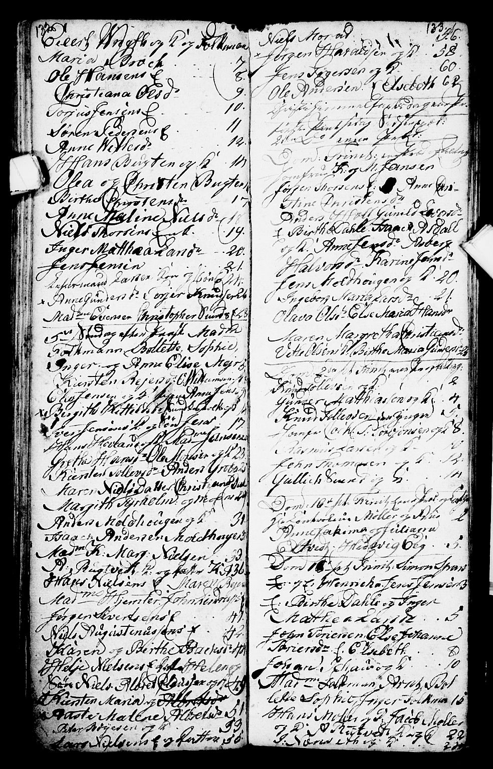 Porsgrunn kirkebøker , SAKO/A-104/G/Ga/L0001: Parish register (copy) no. I 1, 1766-1790, p. 132-133