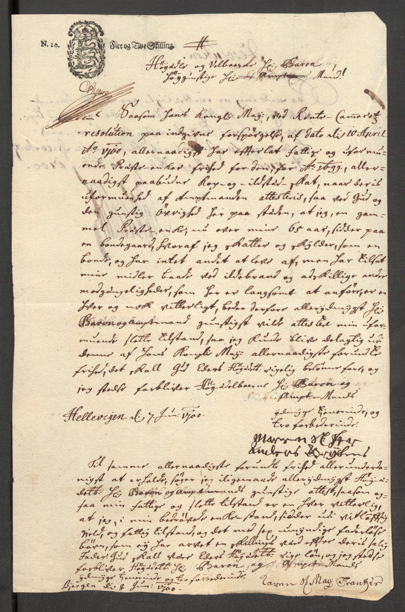 Rentekammeret inntil 1814, Reviderte regnskaper, Fogderegnskap, AV/RA-EA-4092/R53/L3424: Fogderegnskap Sunn- og Nordfjord, 1699, p. 419