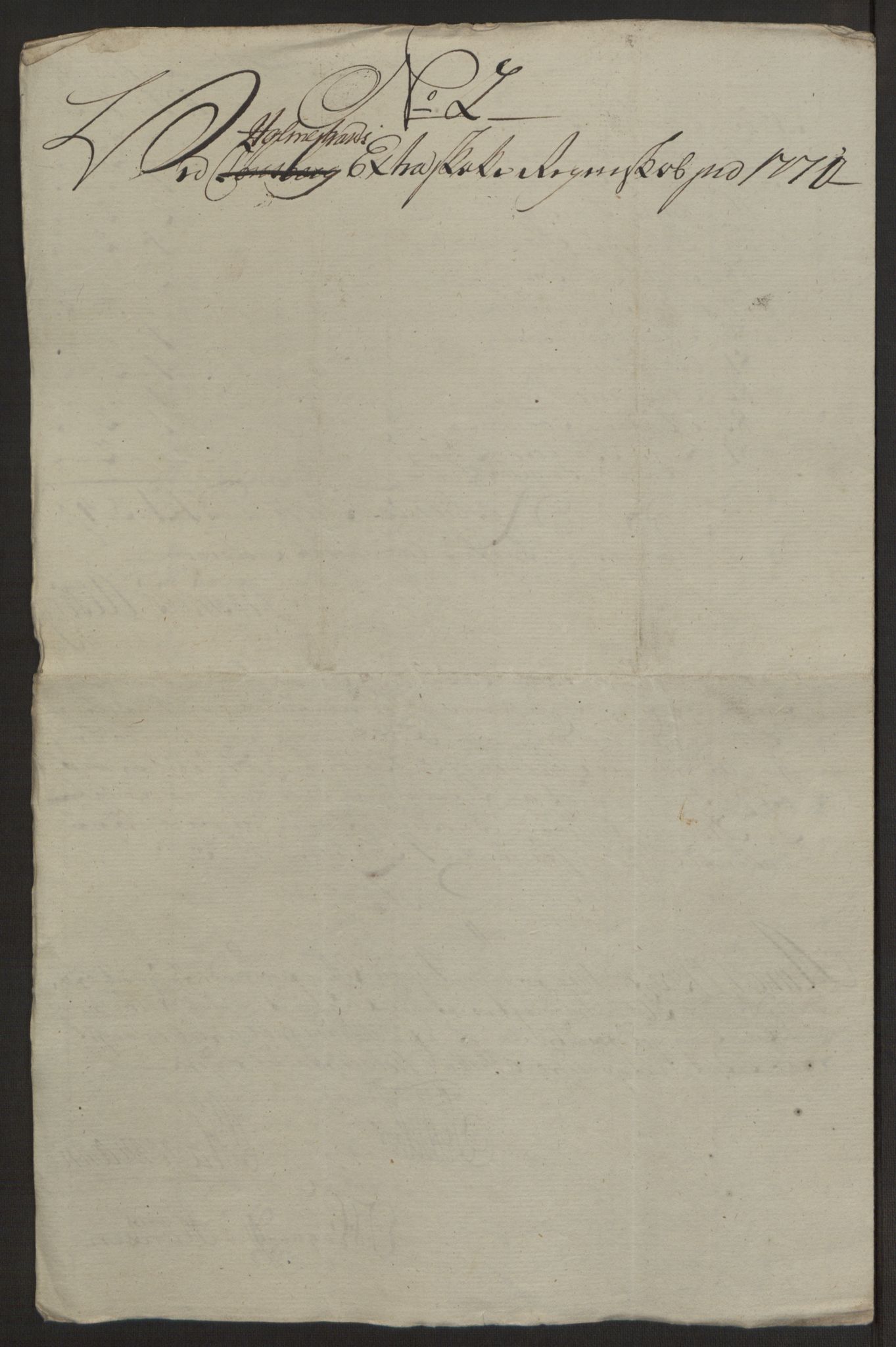 Rentekammeret inntil 1814, Reviderte regnskaper, Byregnskaper, AV/RA-EA-4066/R/Rh/L0163/0001: [H4] Kontribusjonsregnskap / Ekstraskatt, Holmestrand, 1762-1772, p. 414