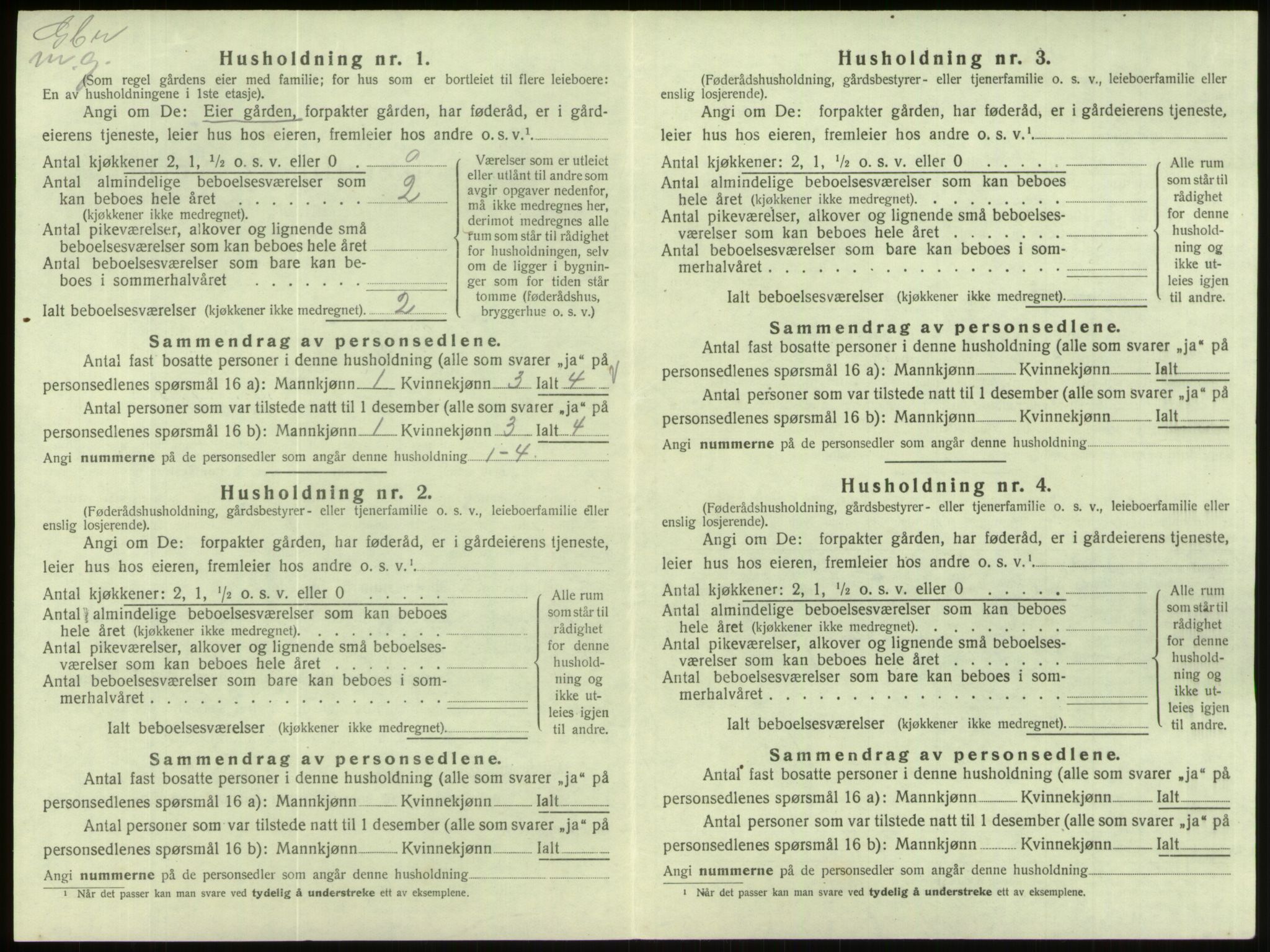 SAB, 1920 census for Eid, 1920, p. 666