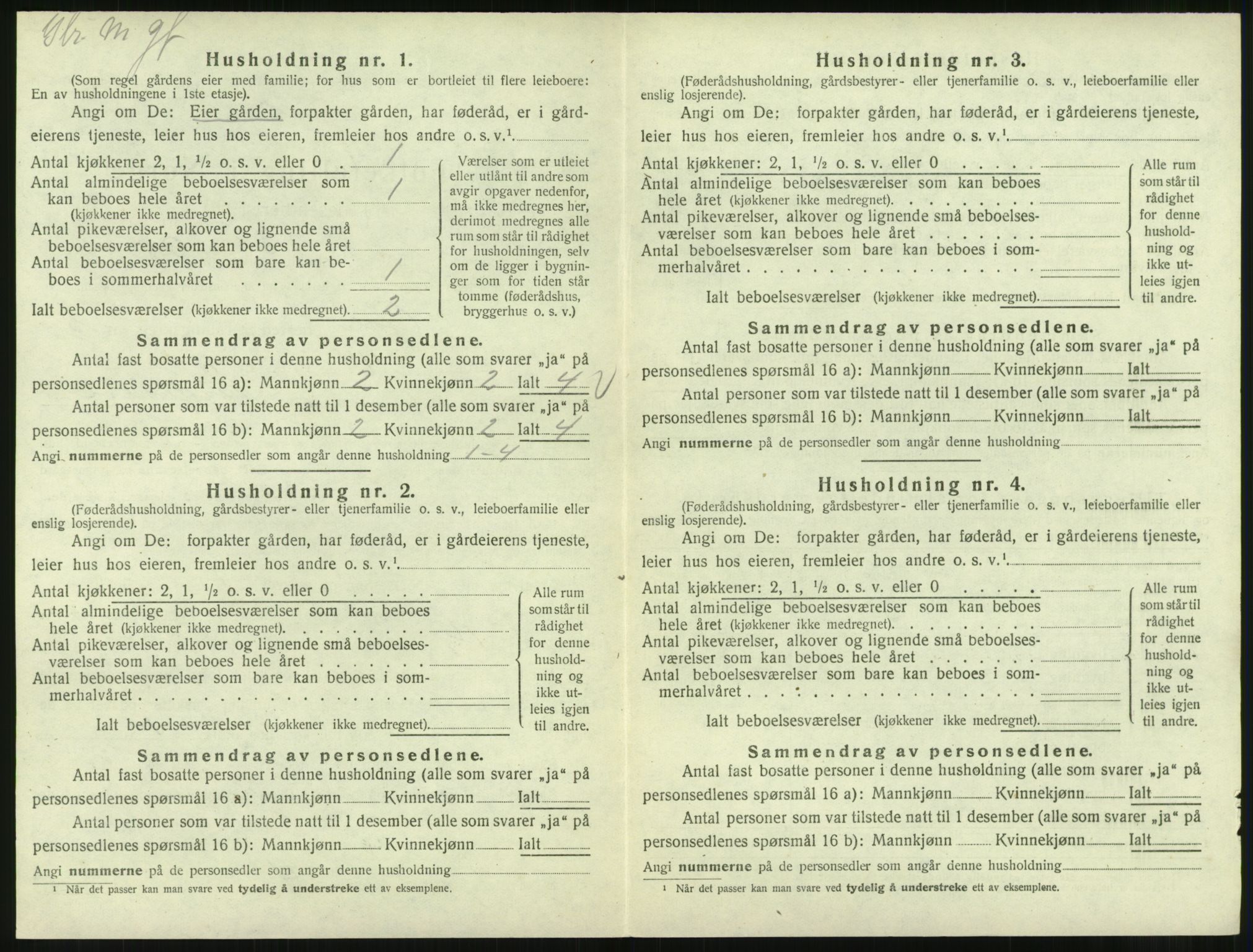 SAT, 1920 census for Øre, 1920, p. 602