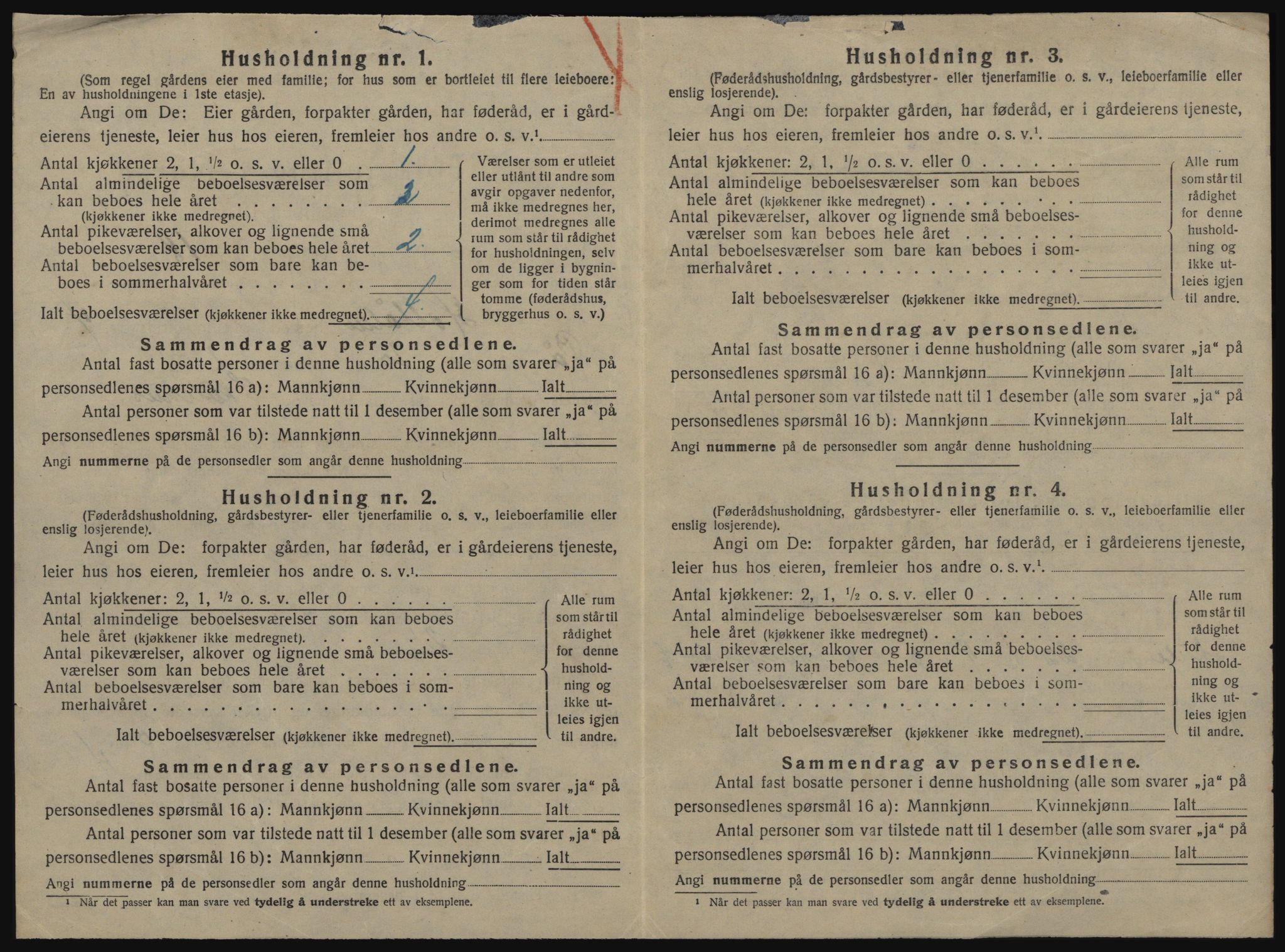 SAT, 1920 census for Haltdalen, 1920, p. 363