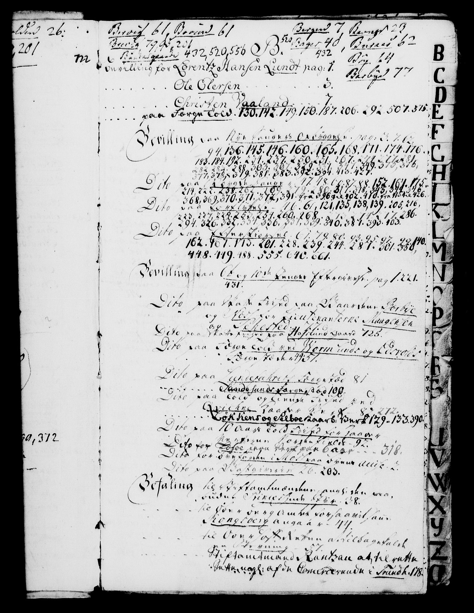 Rentekammeret, Kammerkanselliet, RA/EA-3111/G/Gg/Gga/L0006: Norsk ekspedisjonsprotokoll med register (merket RK 53.6), 1749-1759